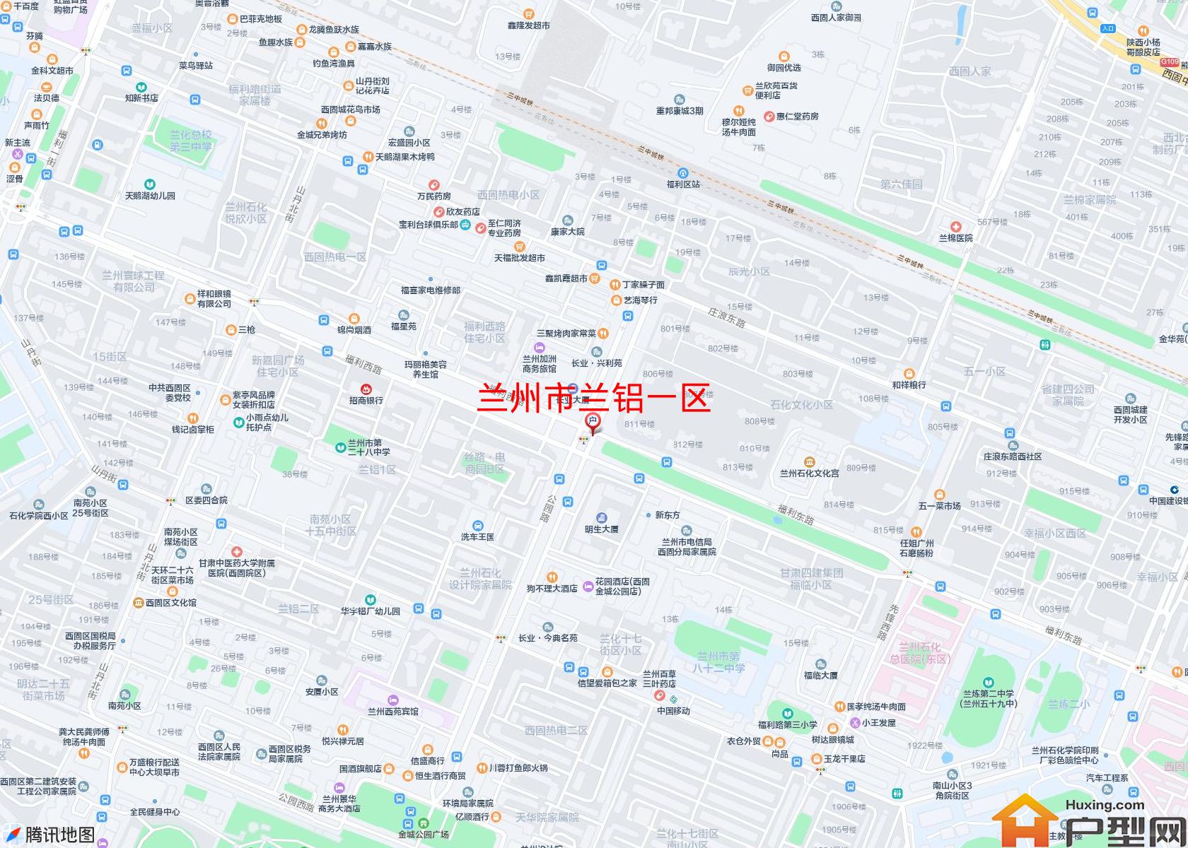 兰铝一区小区 - 户型网
