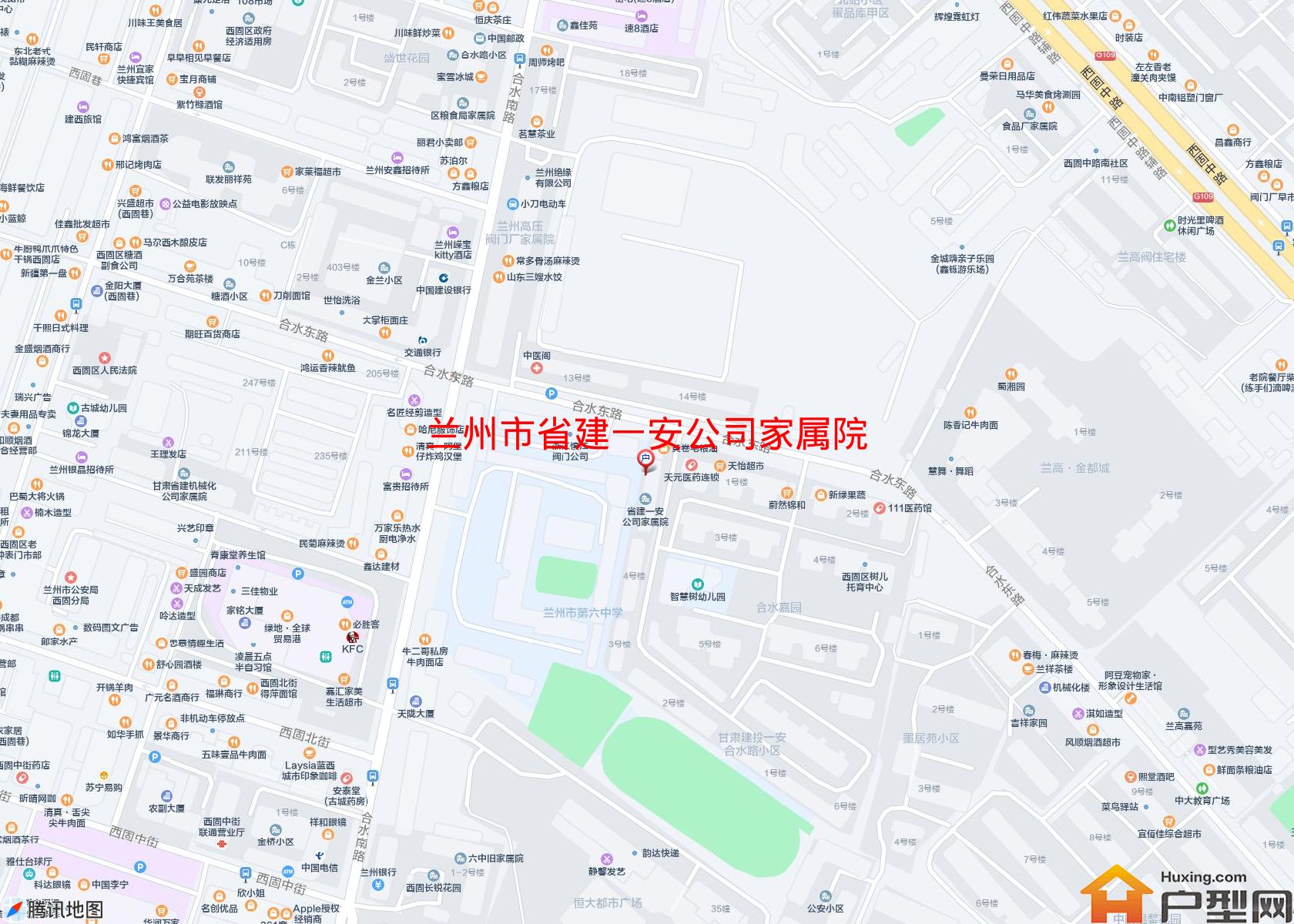 省建一安公司家属院小区 - 户型网