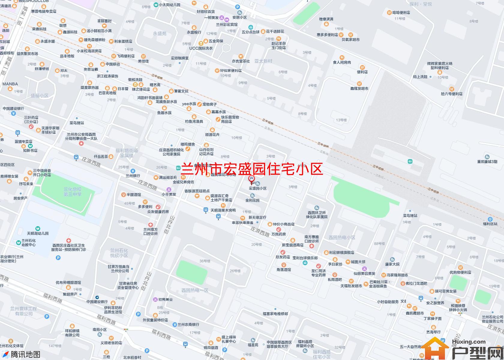 宏盛园住宅小区小区 - 户型网