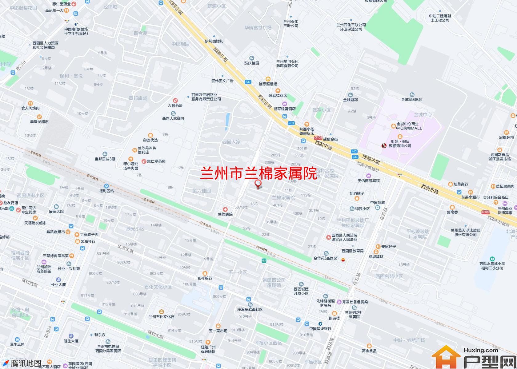 兰棉家属院小区 - 户型网