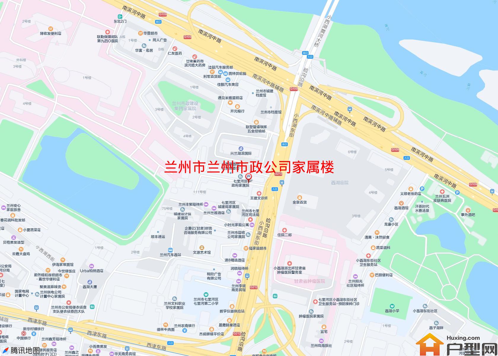 兰州市政公司家属楼小区 - 户型网