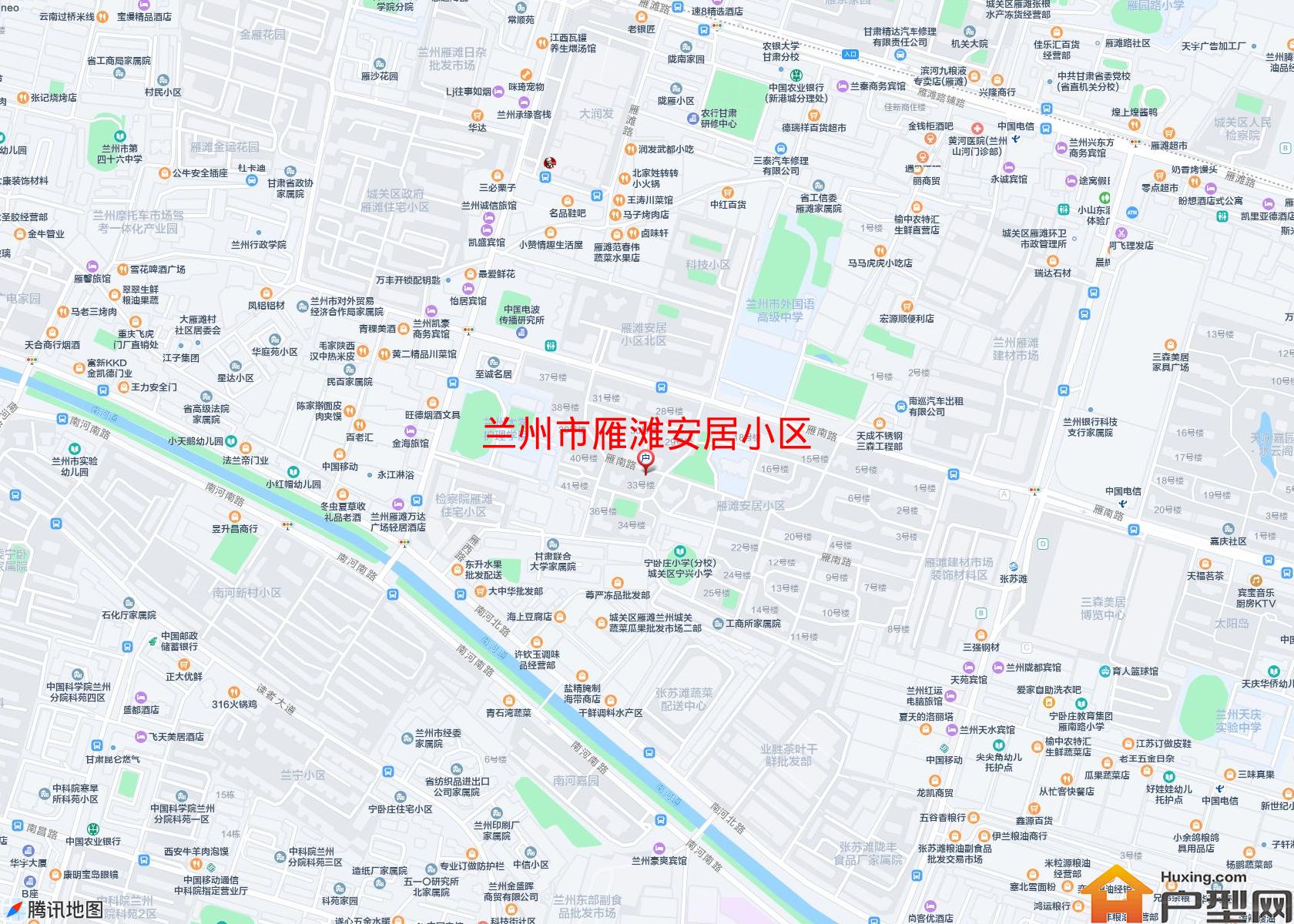雁滩安居小区小区 - 户型网 雁滩安居小区小区 - 户型网