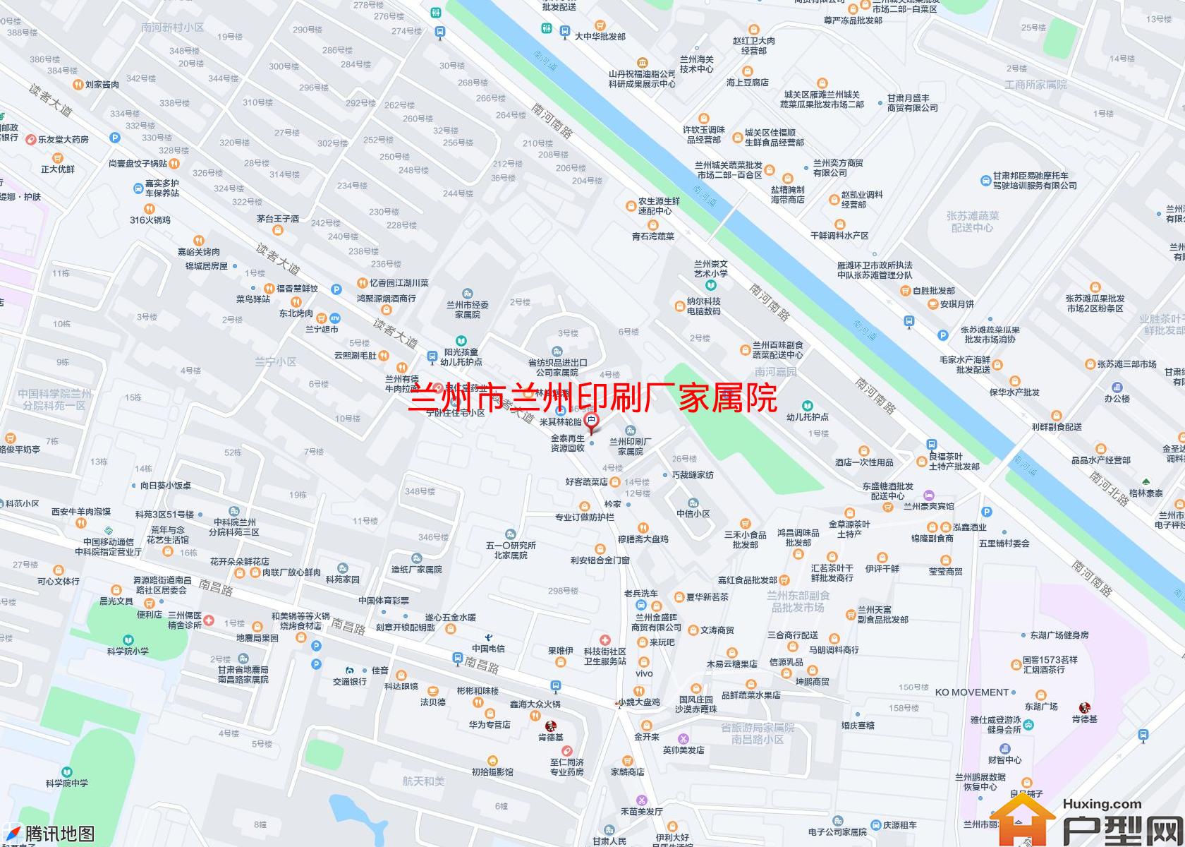 兰州印刷厂家属院小区 - 户型网