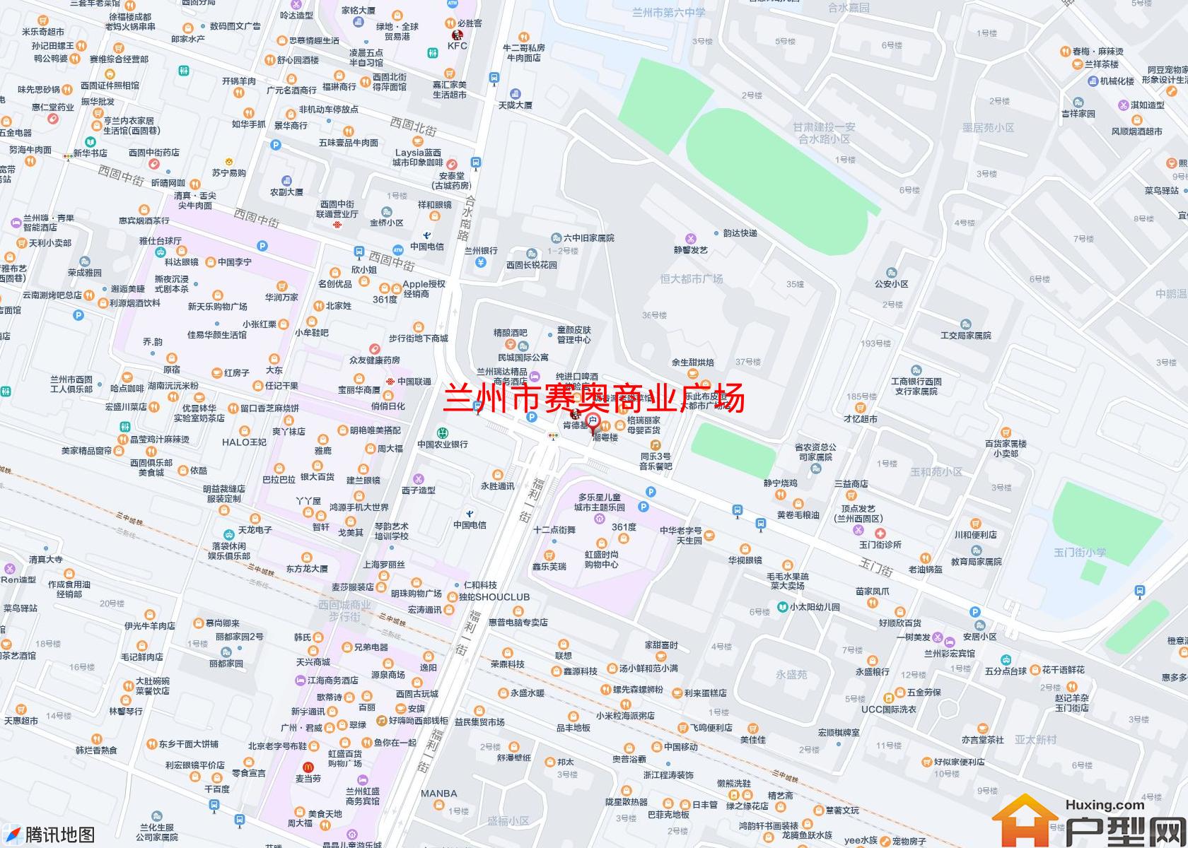 赛奥商业广场小区 - 户型网
