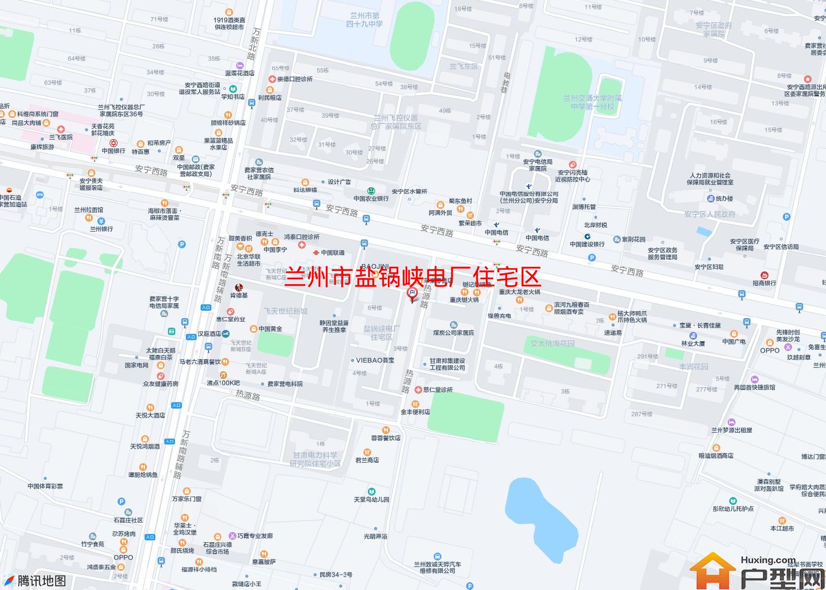 盐锅峡电厂住宅区小区 - 户型网
