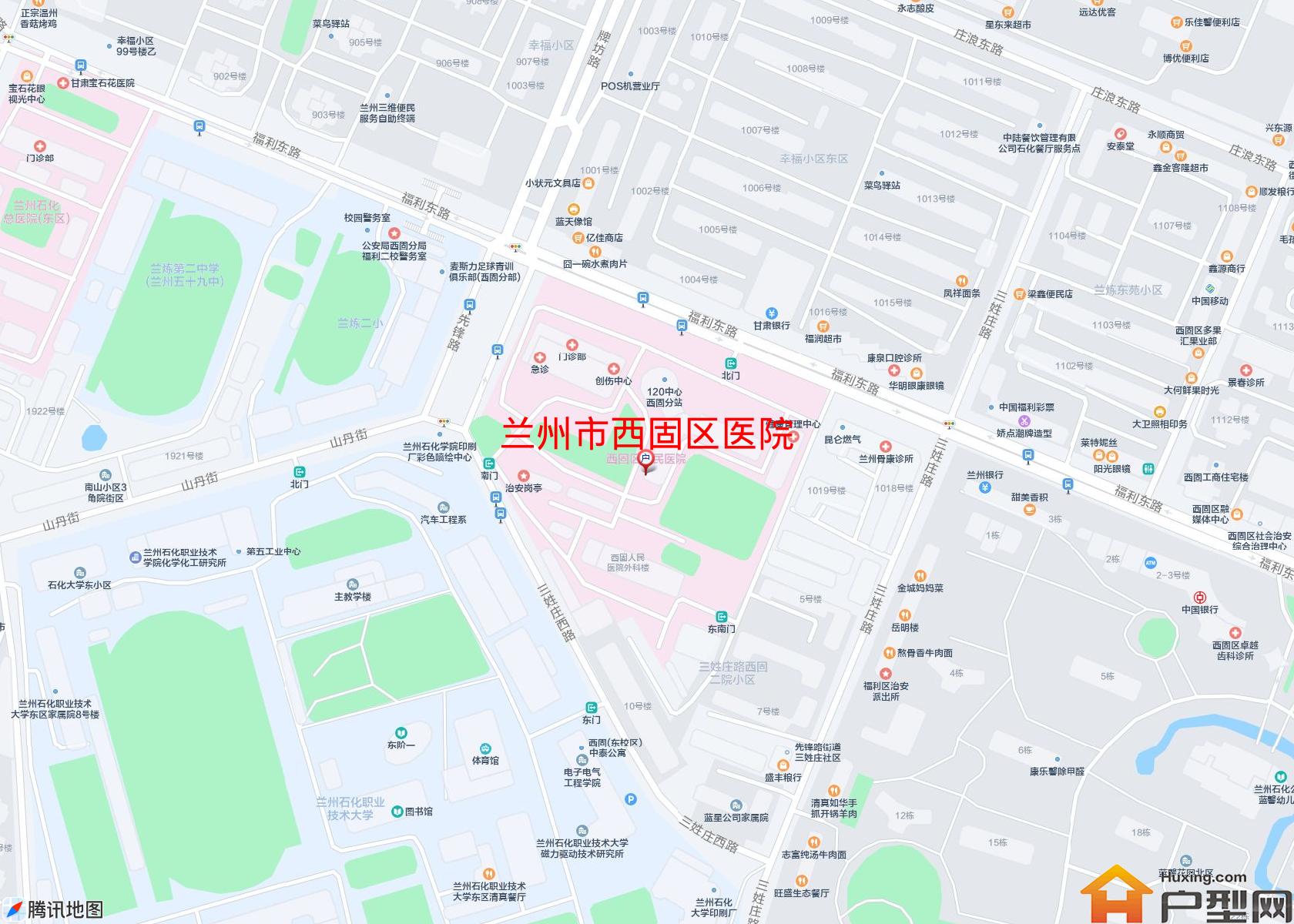 西固区医院小区 - 户型网