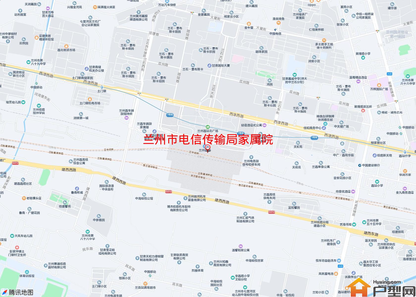 电信传输局家属院小区 - 户型网