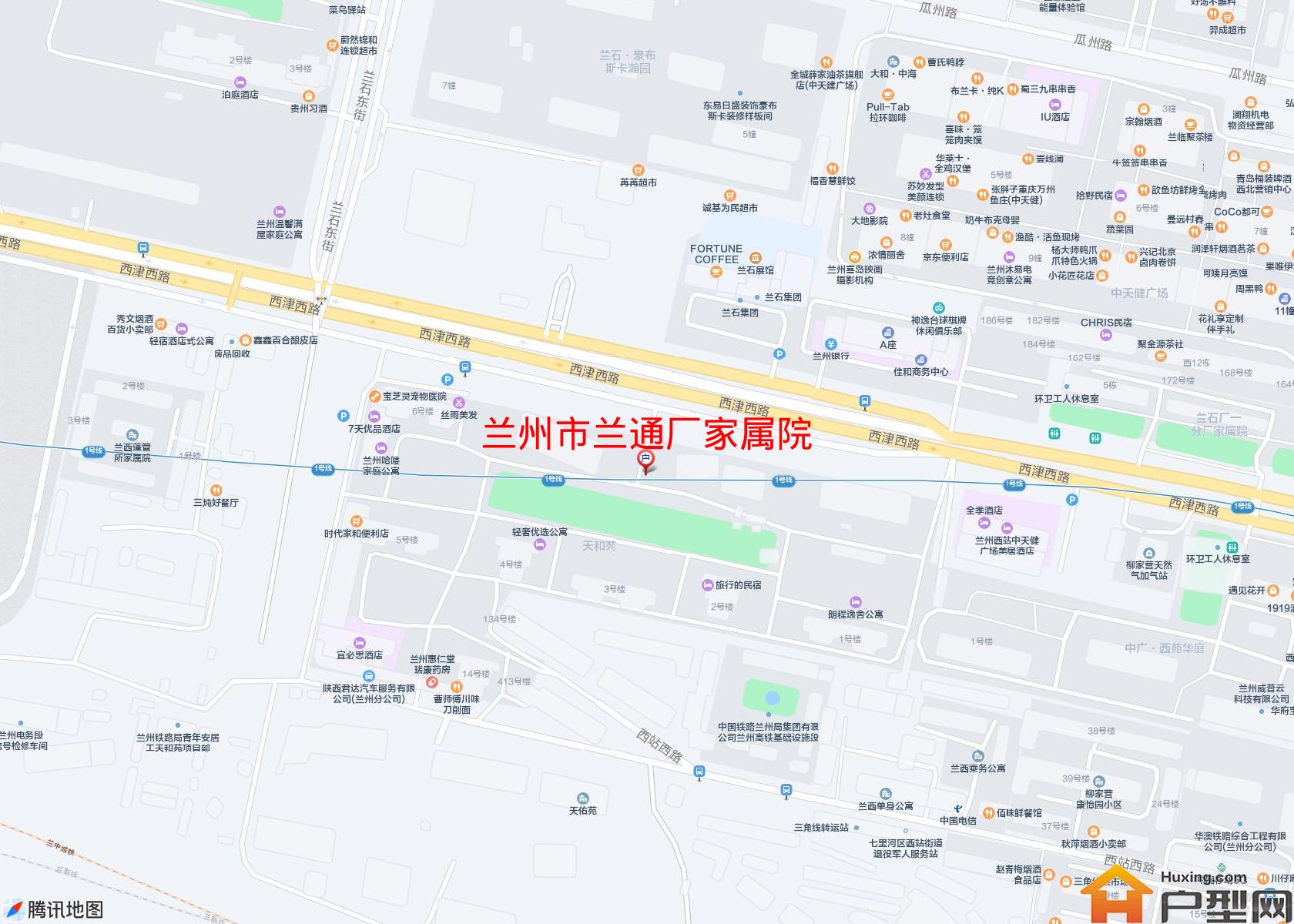 兰通厂家属院小区 - 户型网