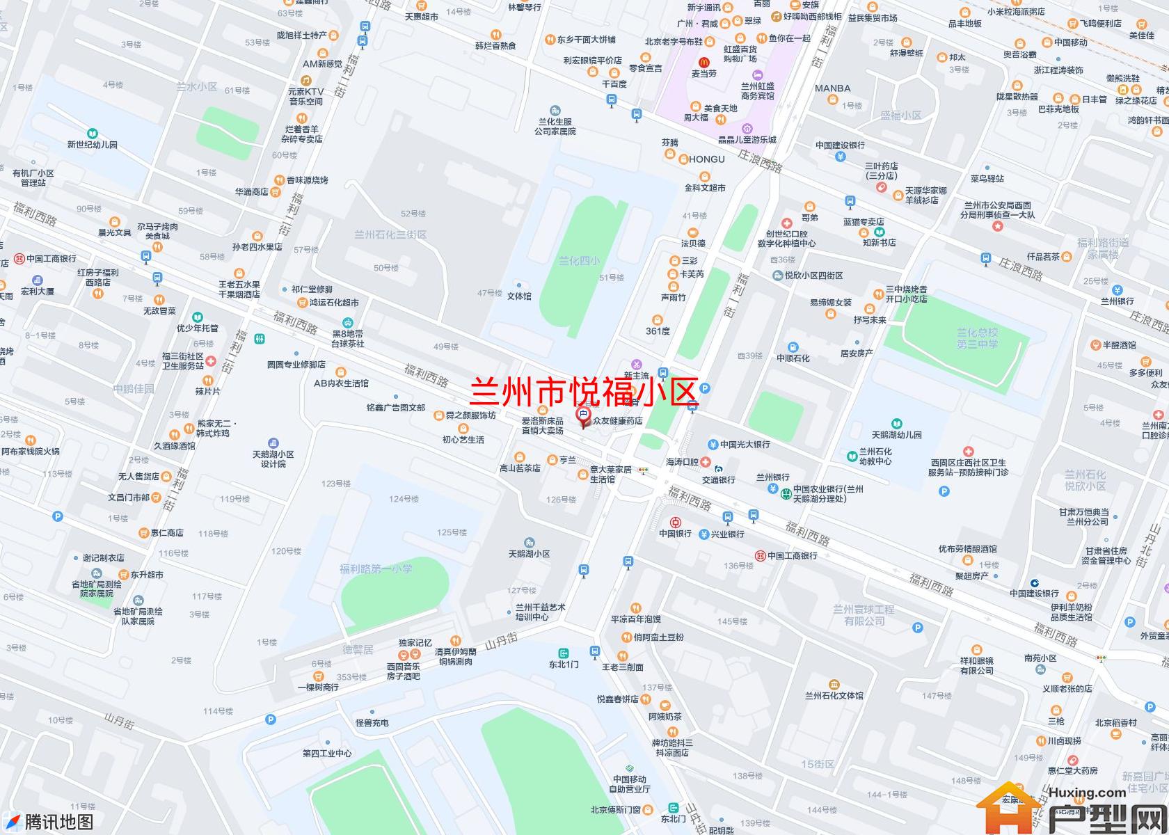 悦福小区小区 - 户型网