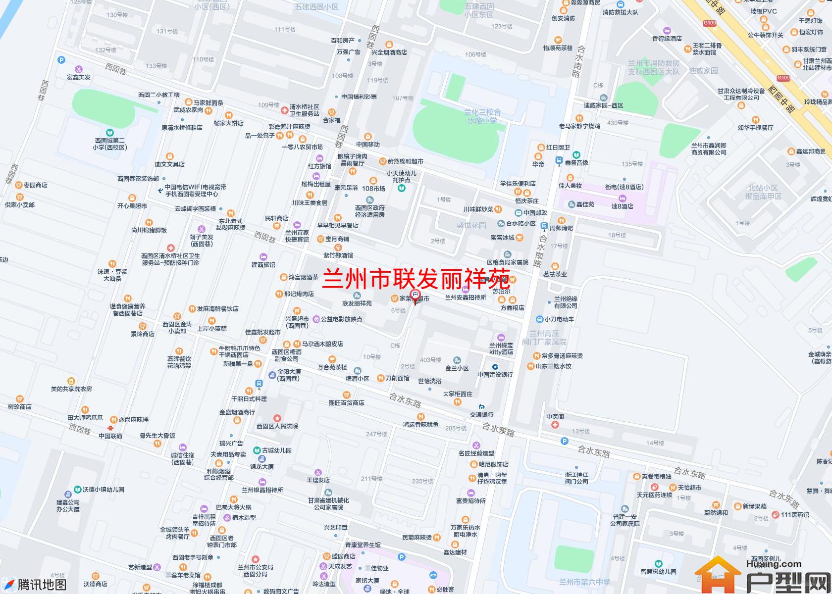 联发丽祥苑小区 - 户型网