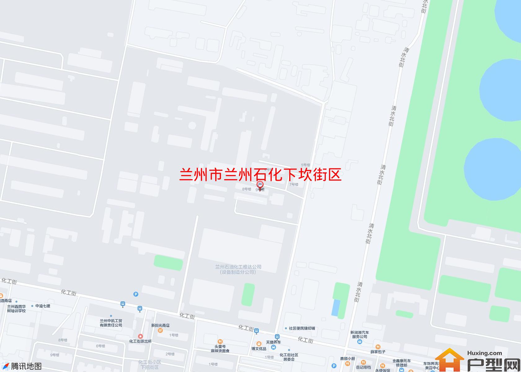 兰州石化下坎街区小区 - 户型网