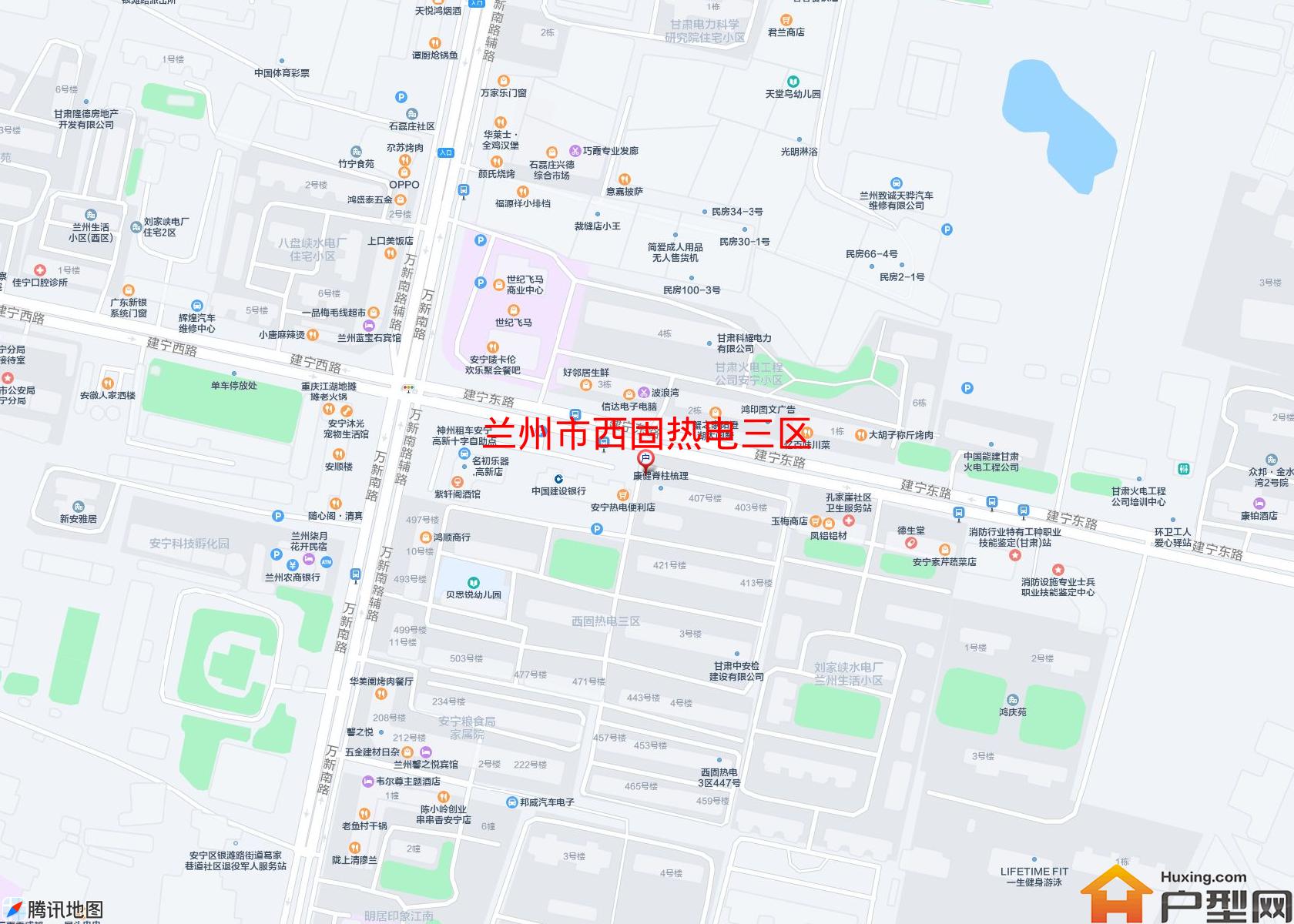 西固热电三区小区 - 户型网