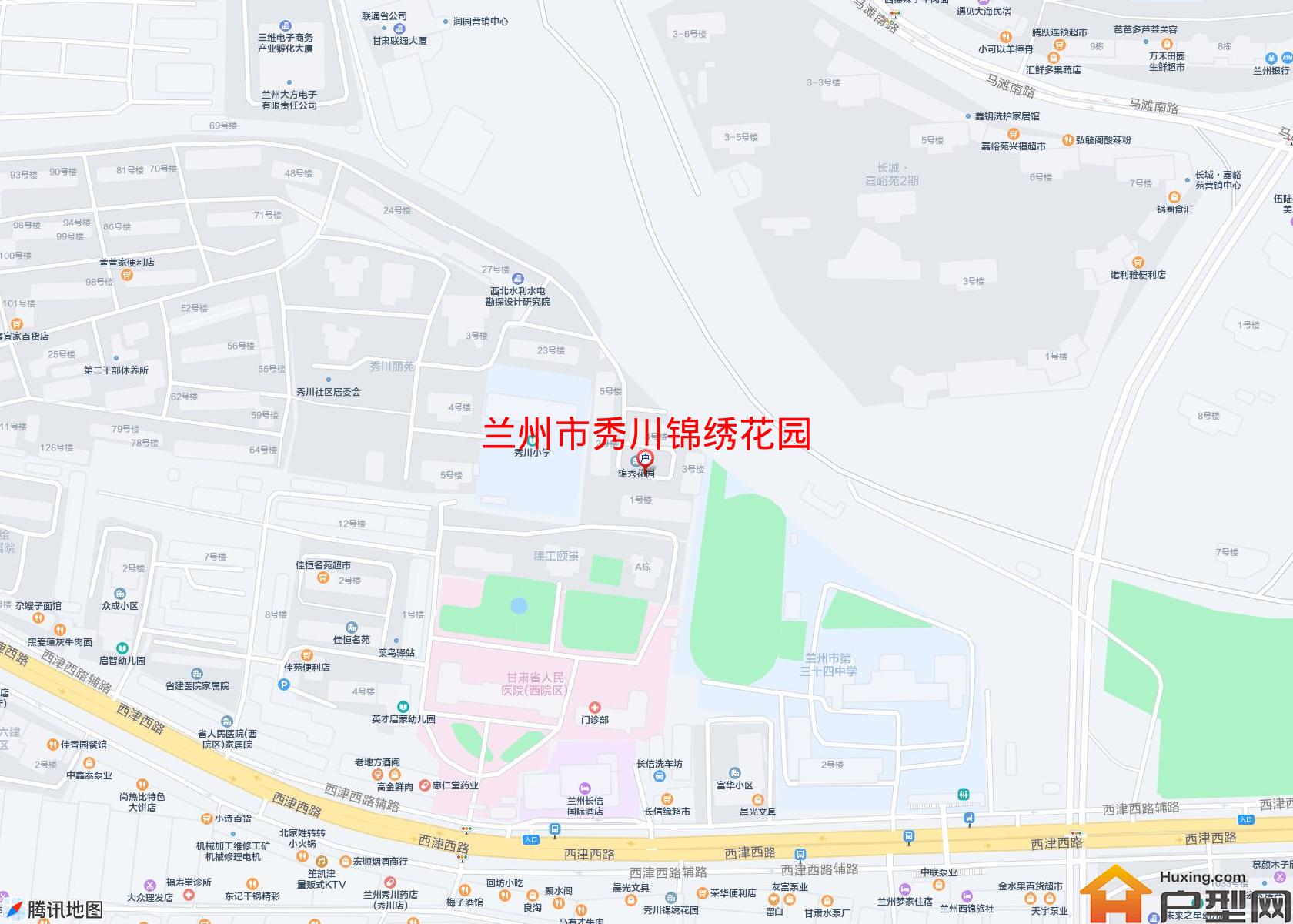 秀川锦绣花园小区 - 户型网