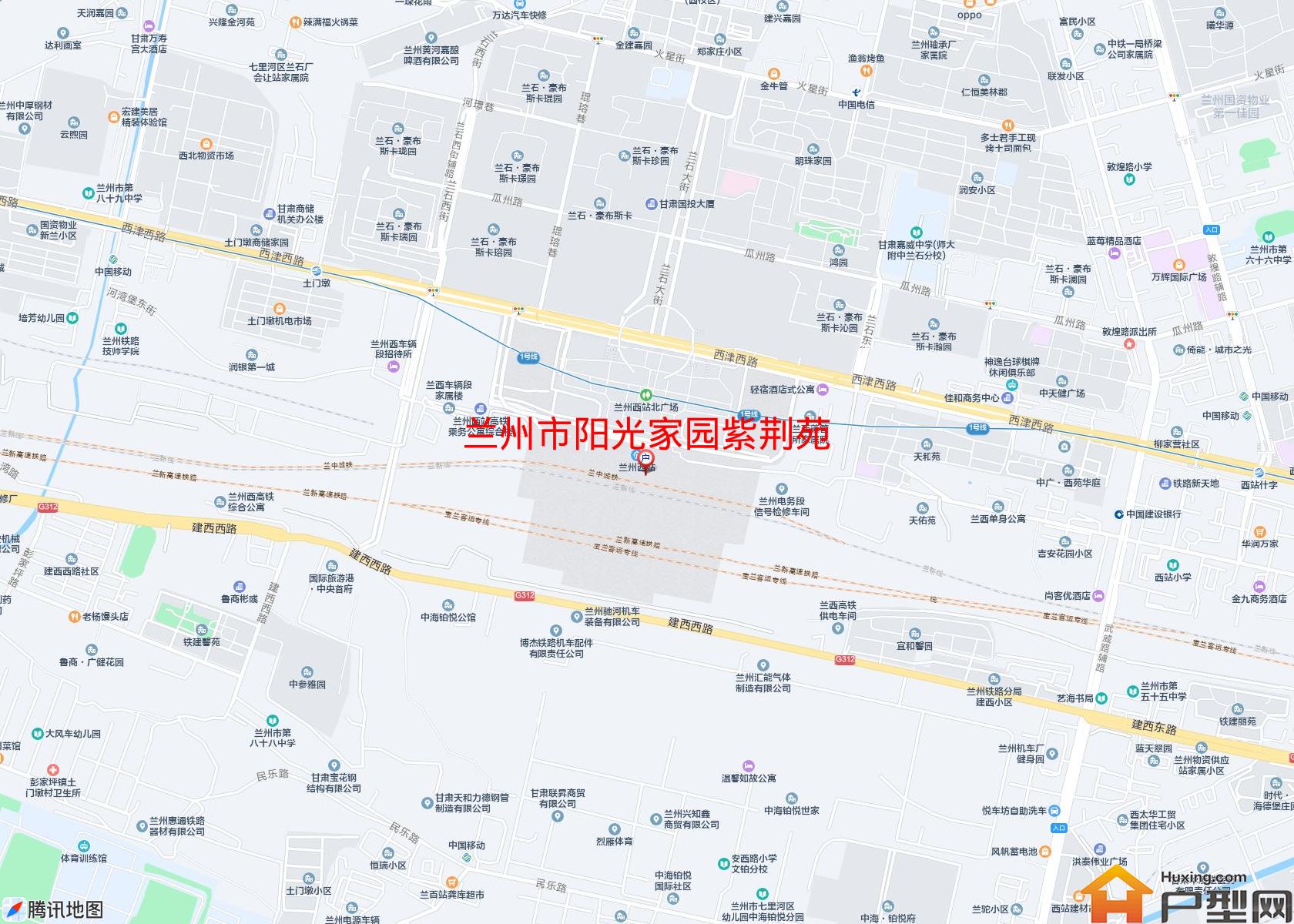 阳光家园紫荆苑小区 - 户型网