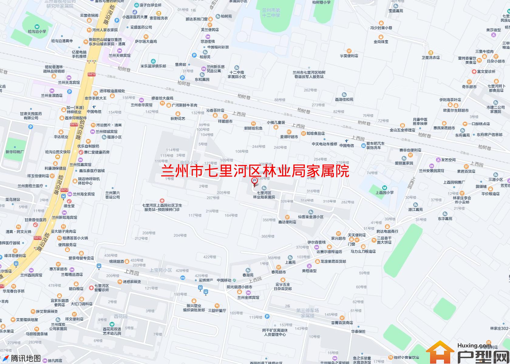 七里河区林业局家属院小区 - 户型网