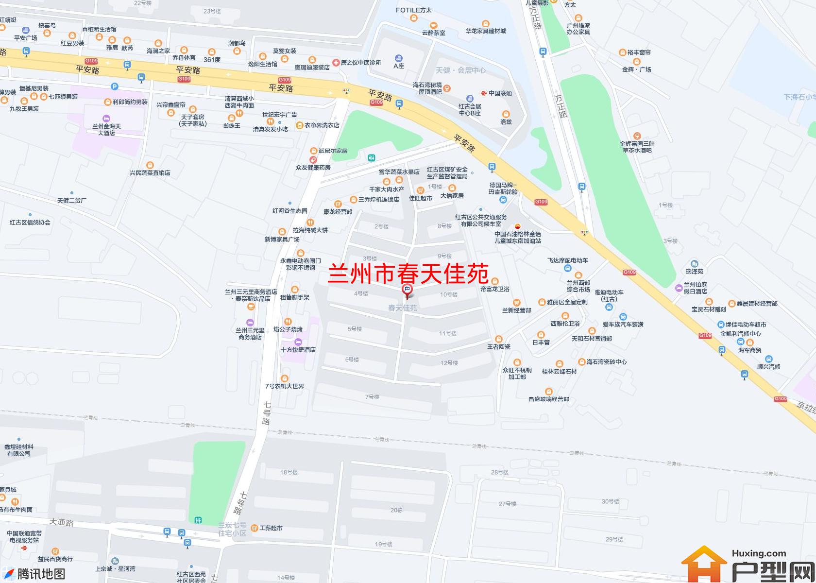 春天佳苑小区 - 户型网