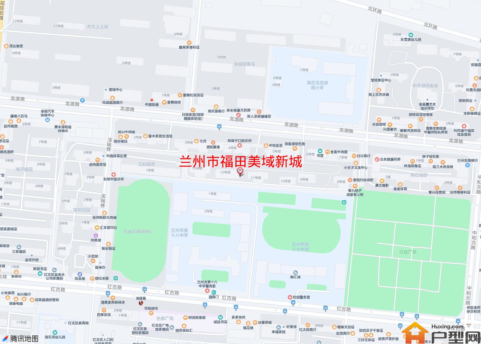 福田美域新城小区 - 户型网