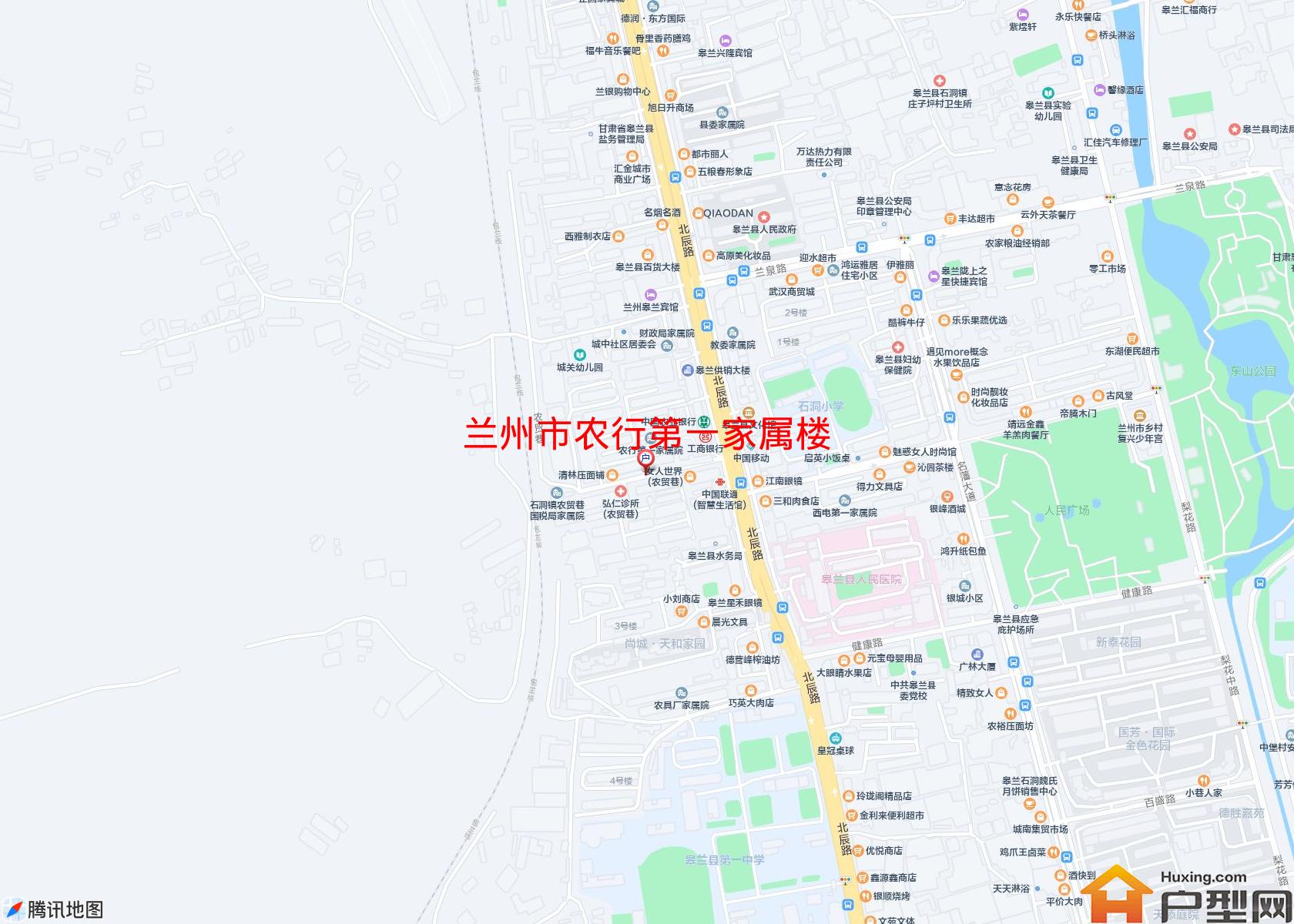 农行第一家属楼小区 - 户型网