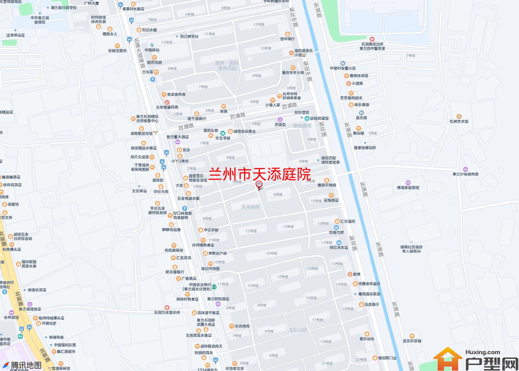 天添庭院小区 - 户型网