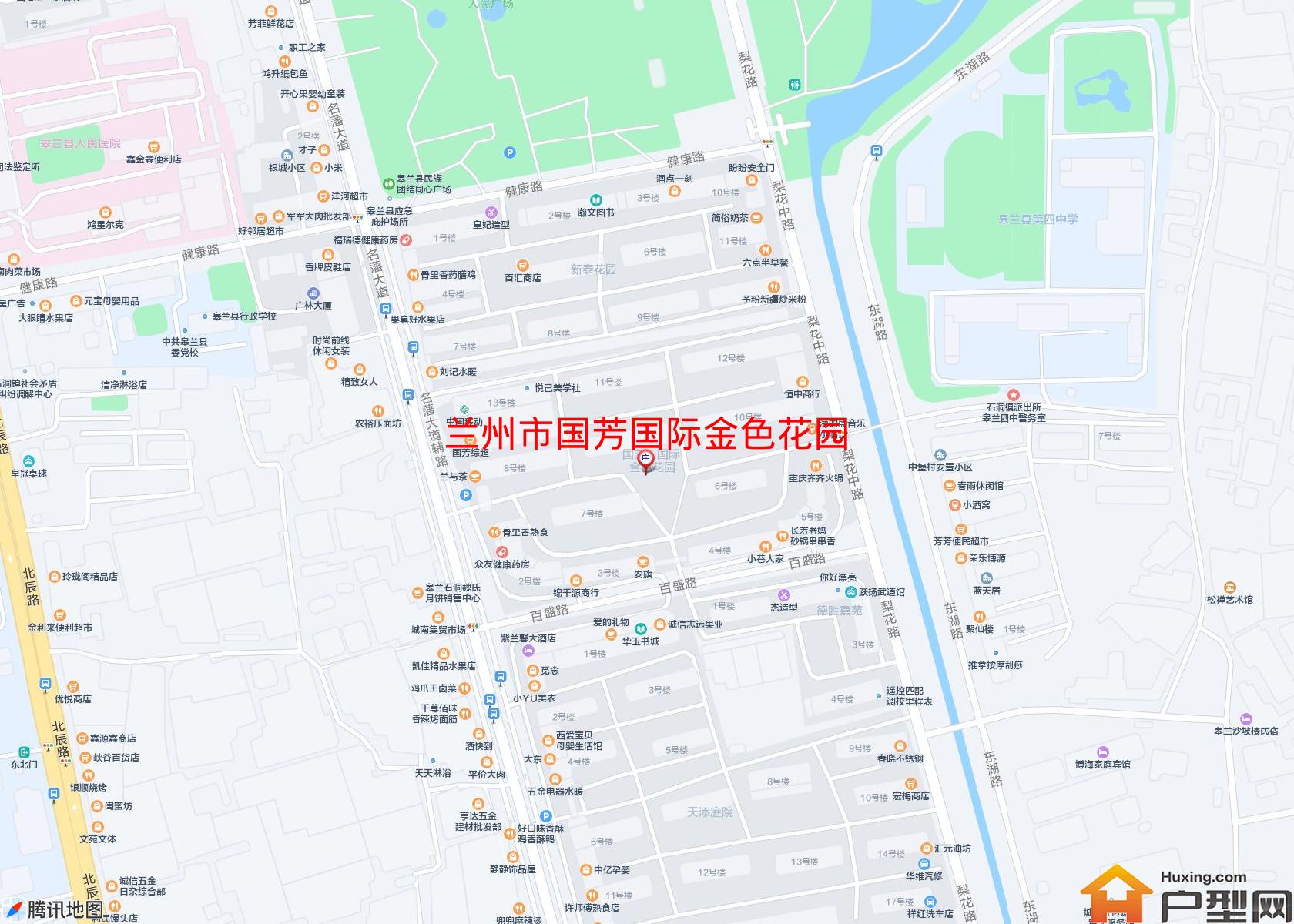 国芳国际金色花园小区 - 户型网