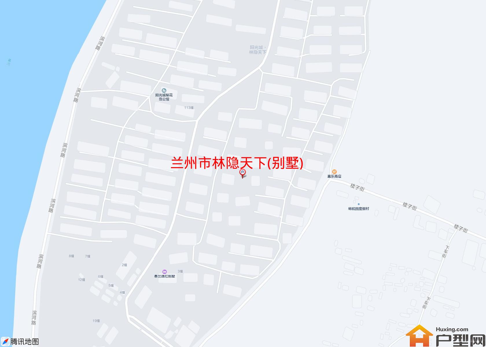 林隐天下(别墅)小区 - 户型网