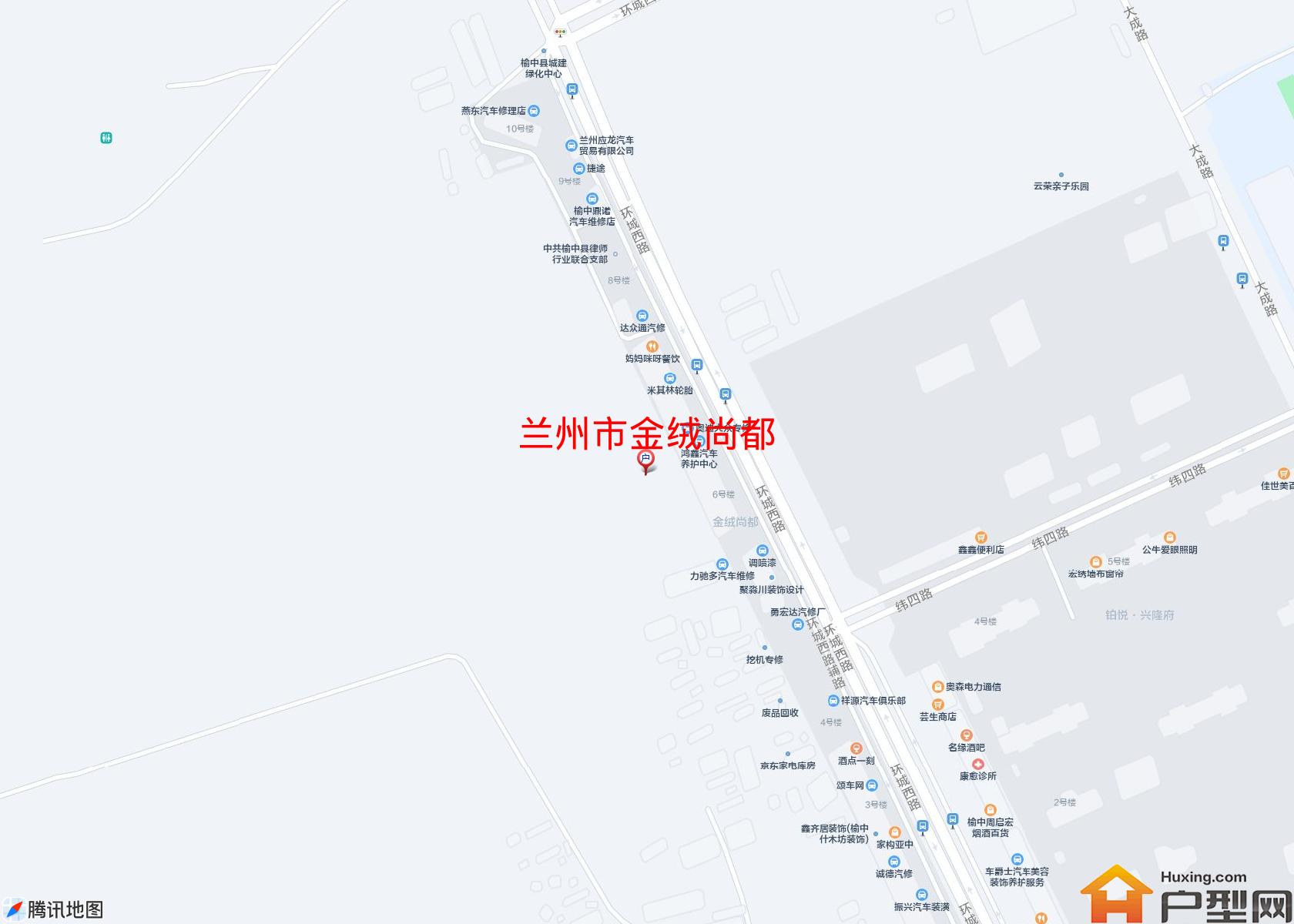 金绒尚都小区 - 户型网