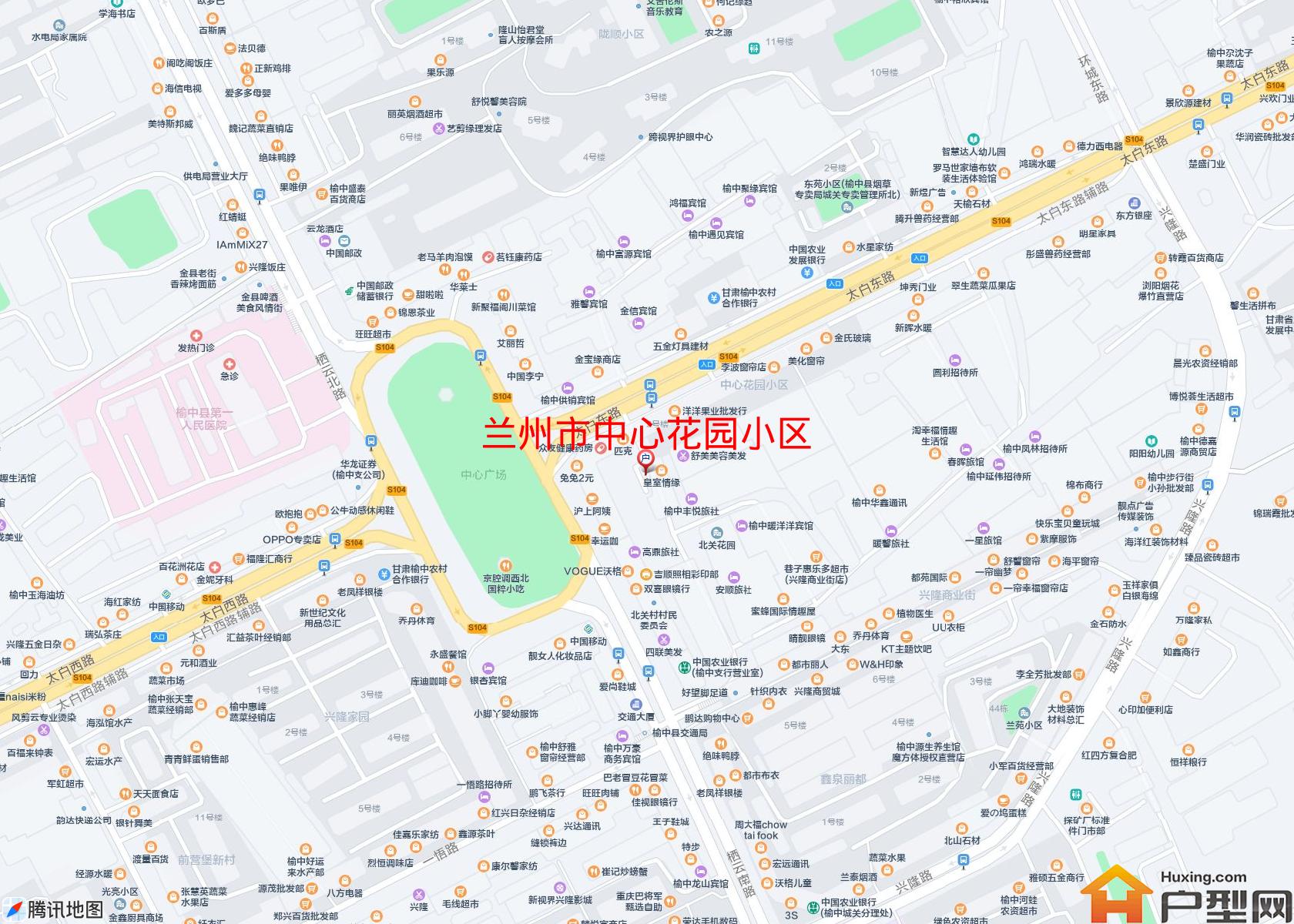 中心花园小区小区 - 户型网