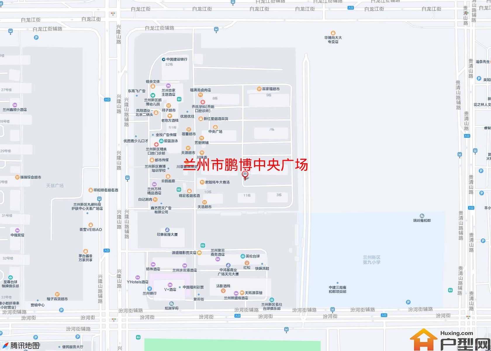 鹏博中央广场小区 - 户型网