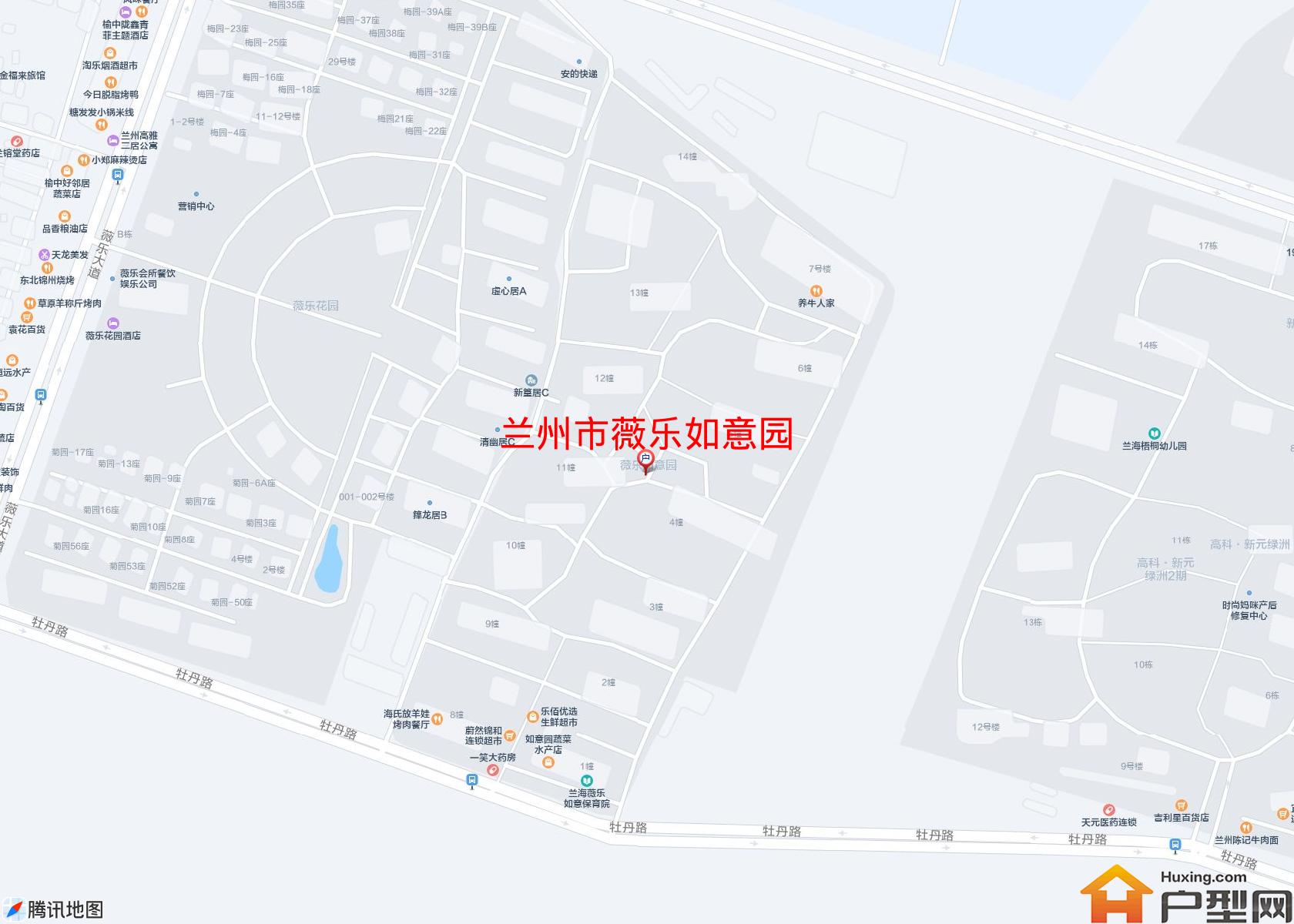 薇乐如意园小区 - 户型网