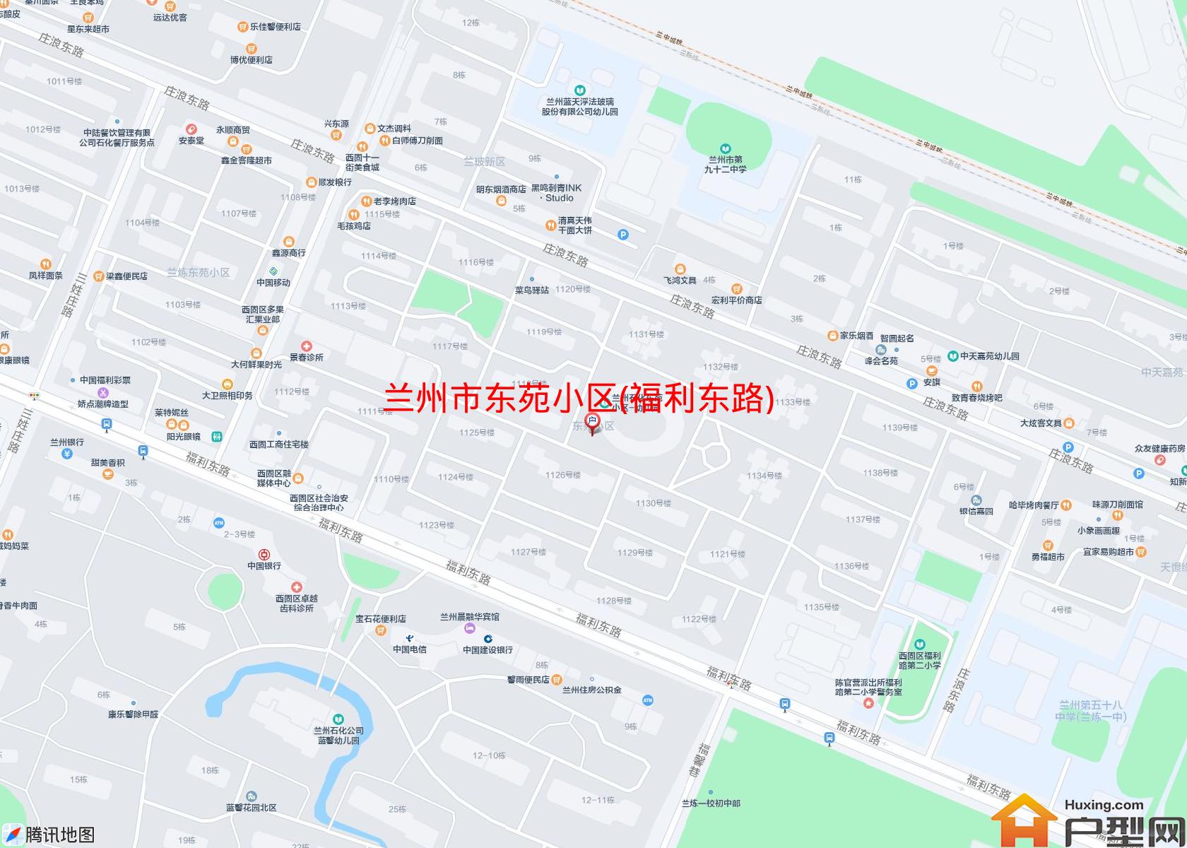 东苑小区(福利东路)小区 - 户型网