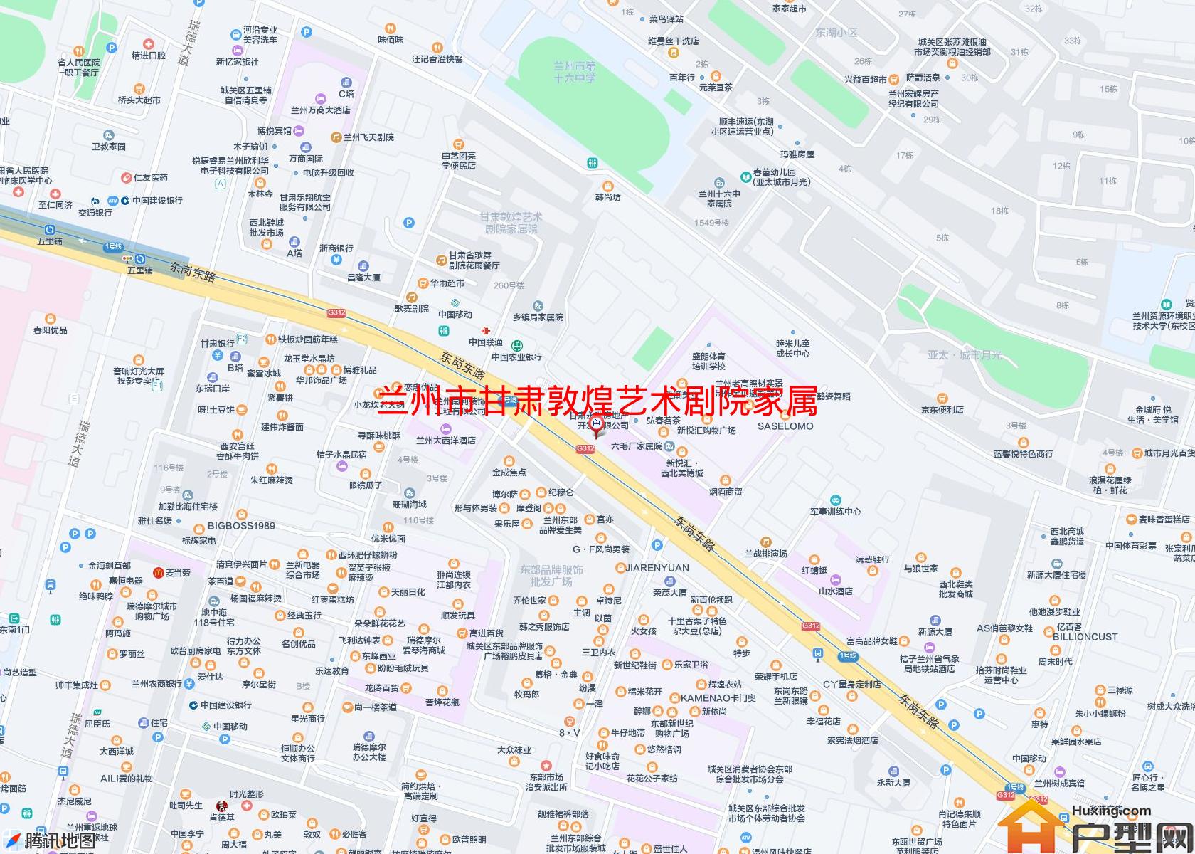 甘肃敦煌艺术剧院家属院小区 - 户型网