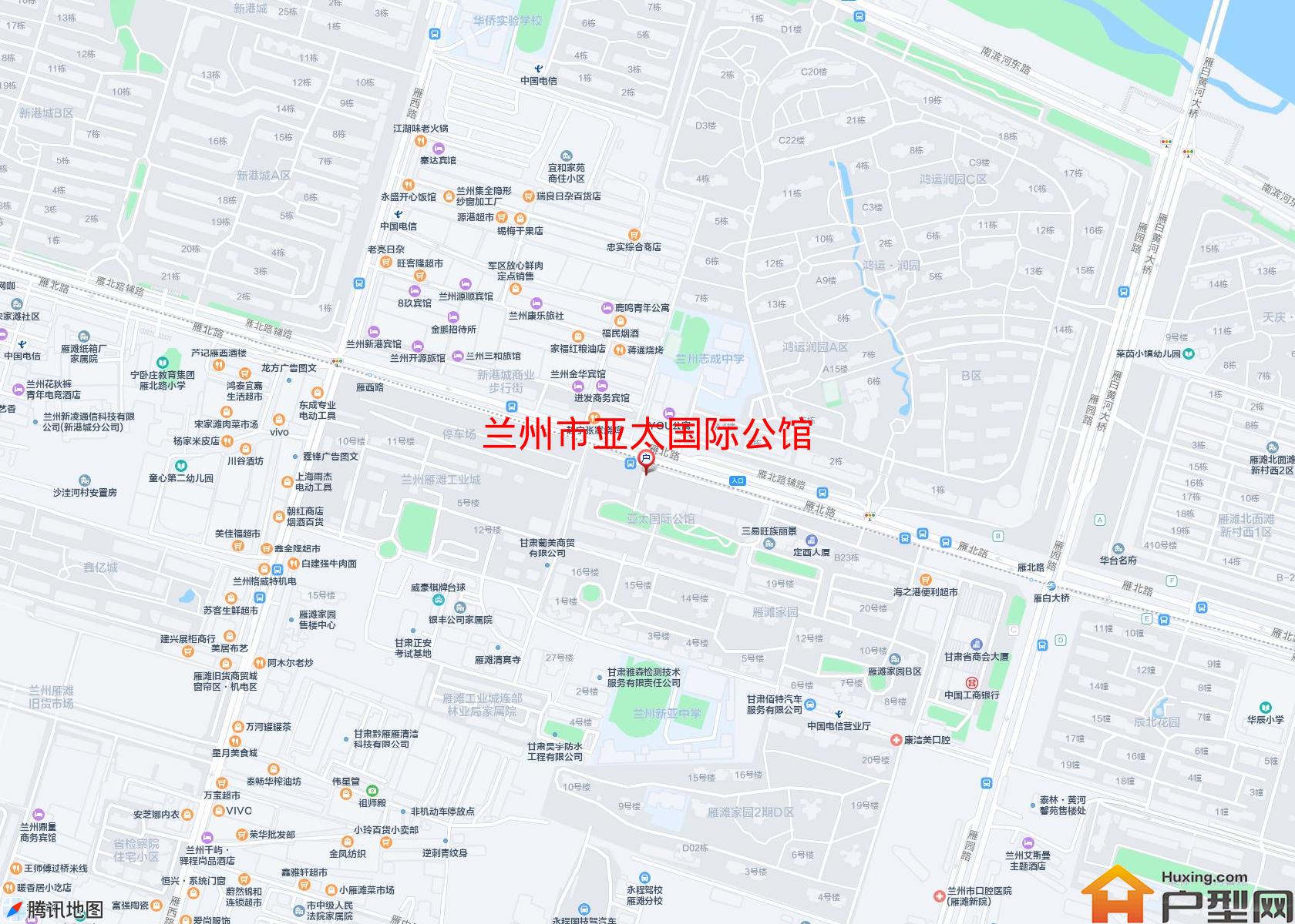 亚太国际公馆小区 - 户型网