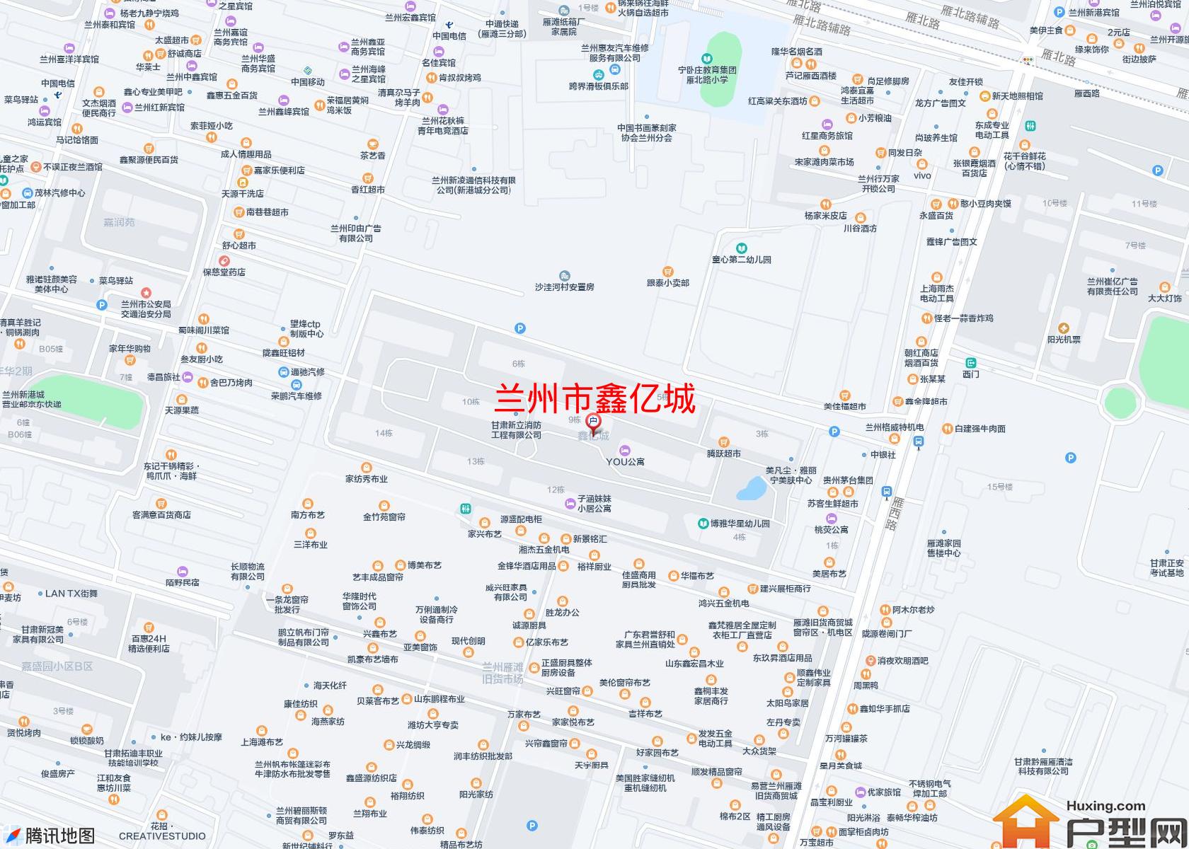 鑫亿城小区 - 户型网