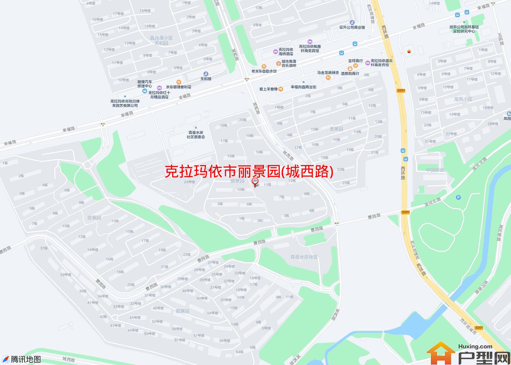 丽景园(城西路)小区 - 户型网