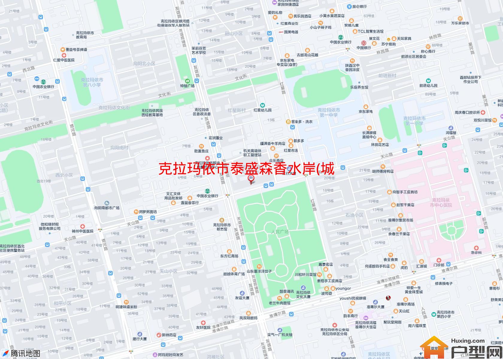 泰盛森香水岸(城西路)小区 - 户型网