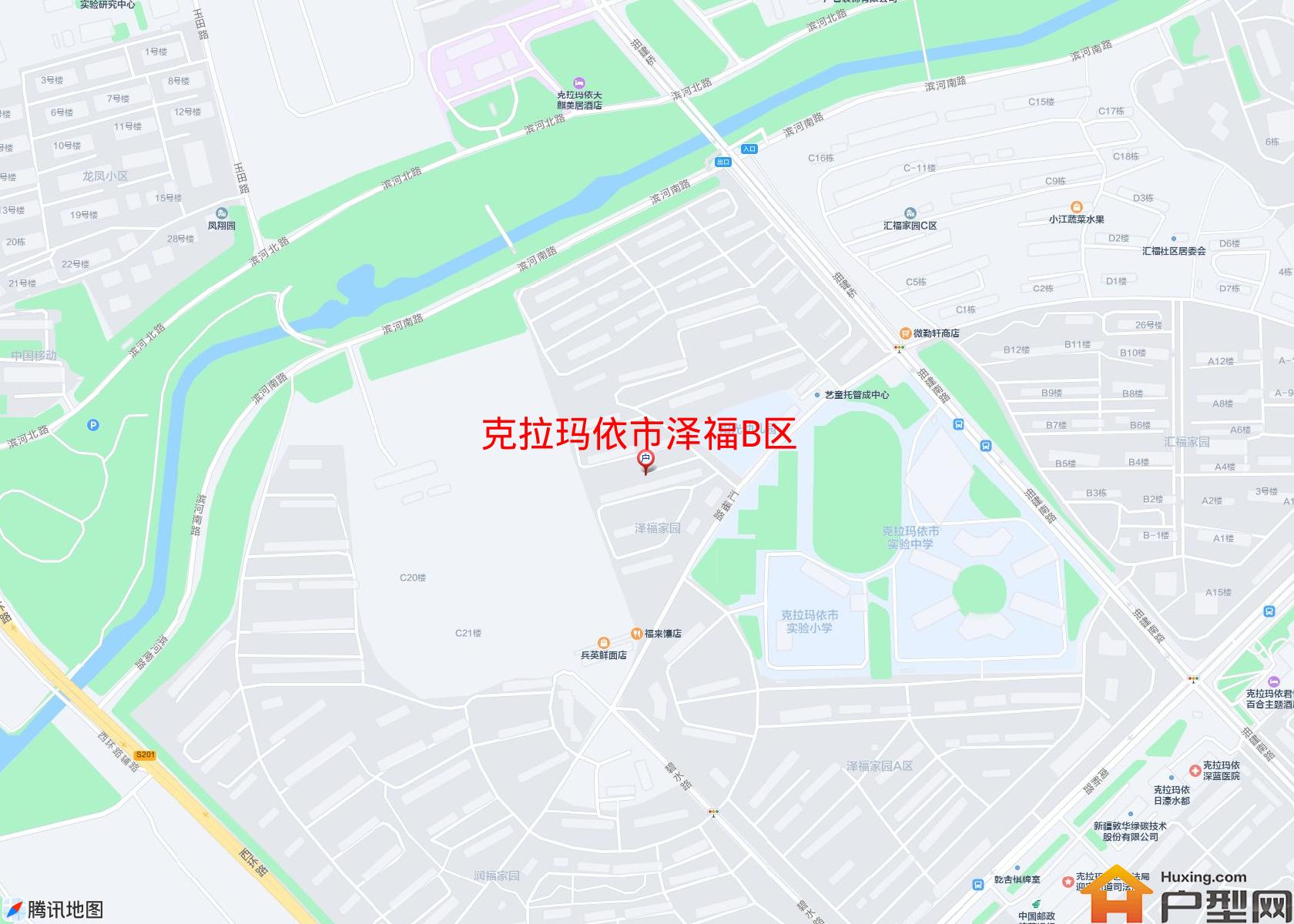 泽福B区小区 - 户型网