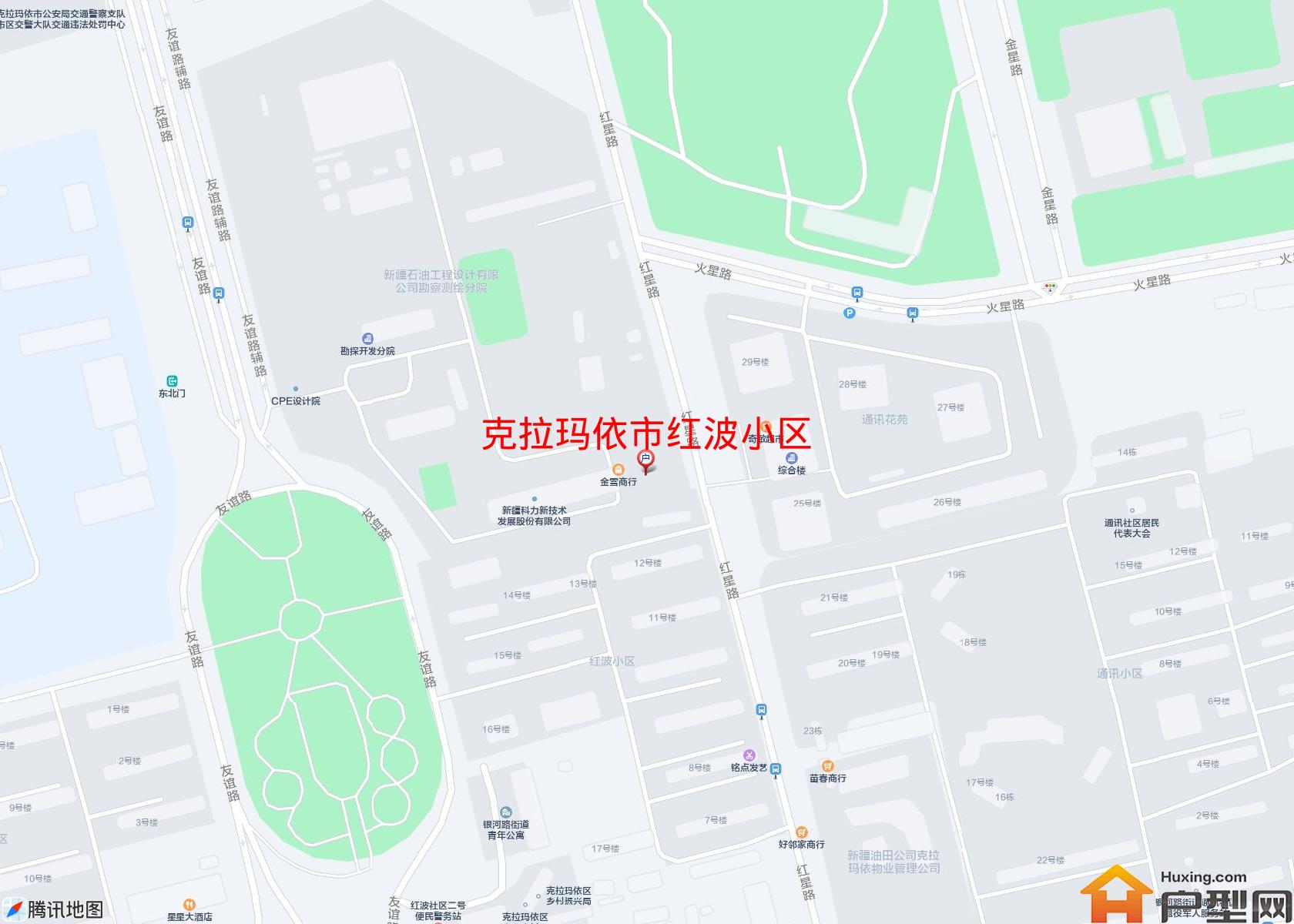 红波小区小区 - 户型网