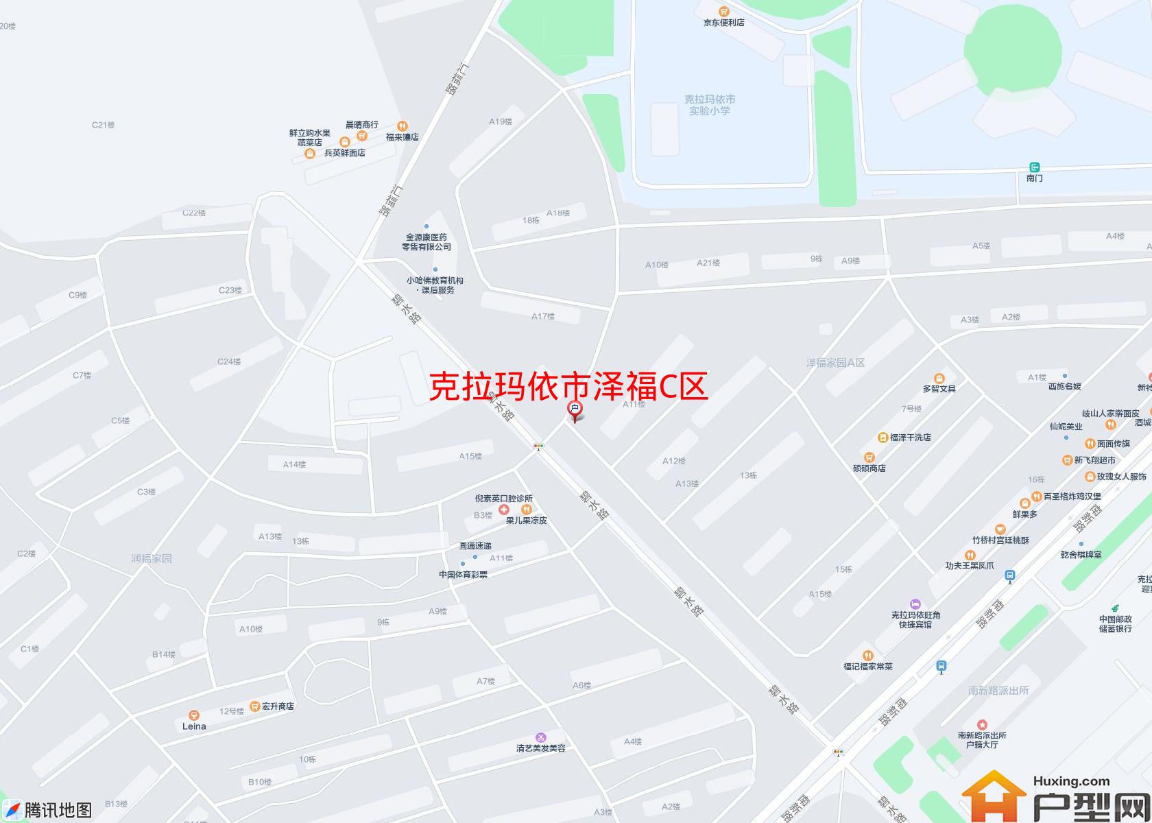 泽福C区小区 - 户型网