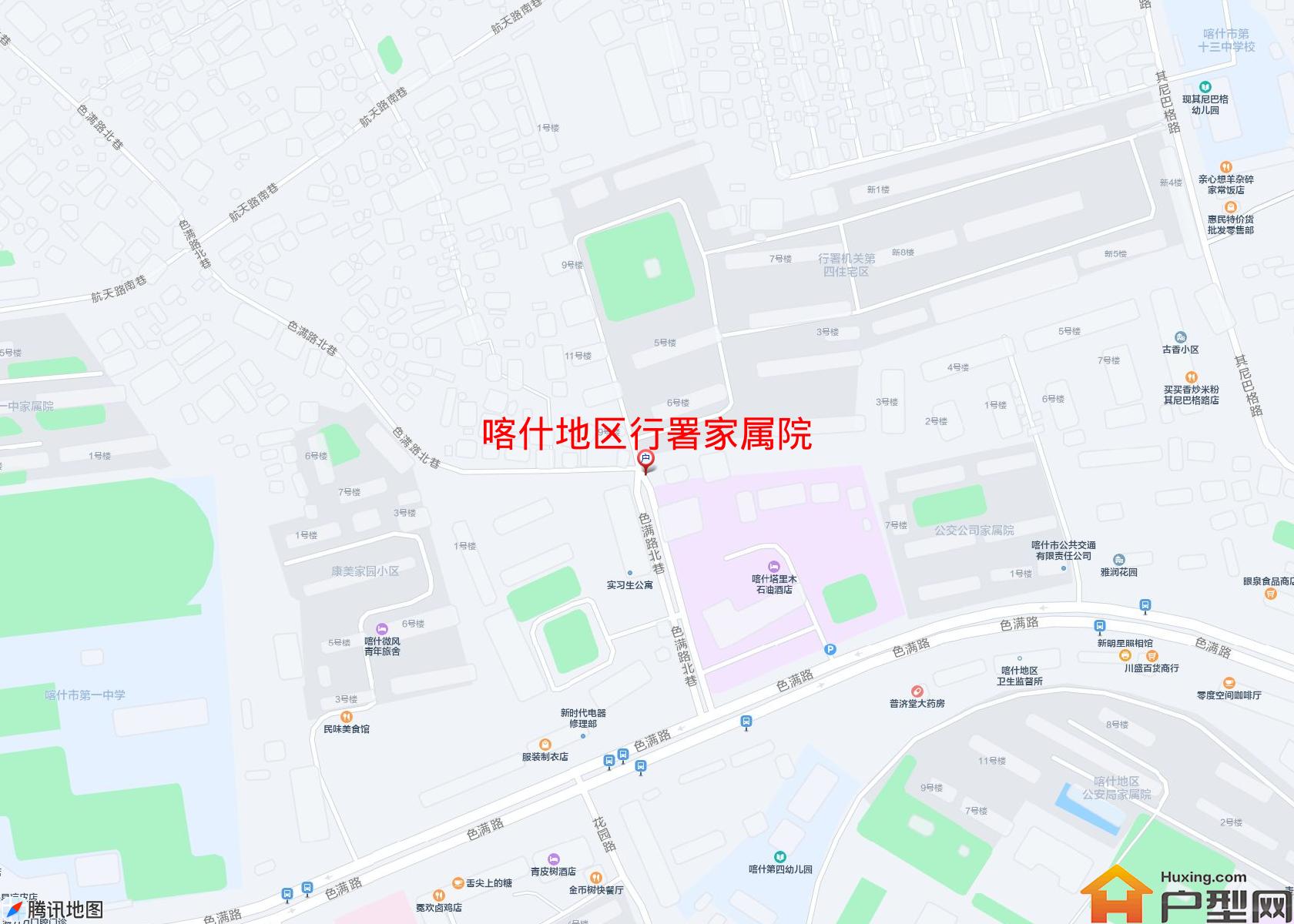 行署家属院小区 - 户型网