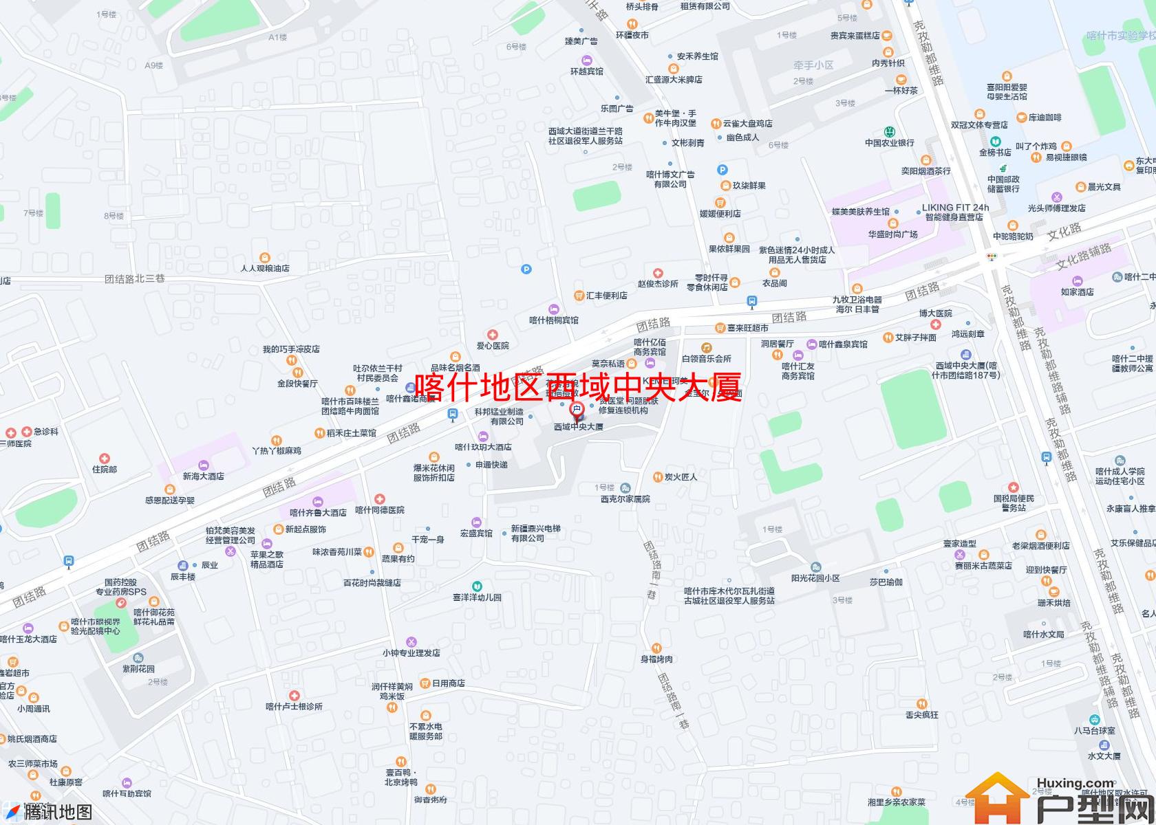 西域中央大厦小区 - 户型网