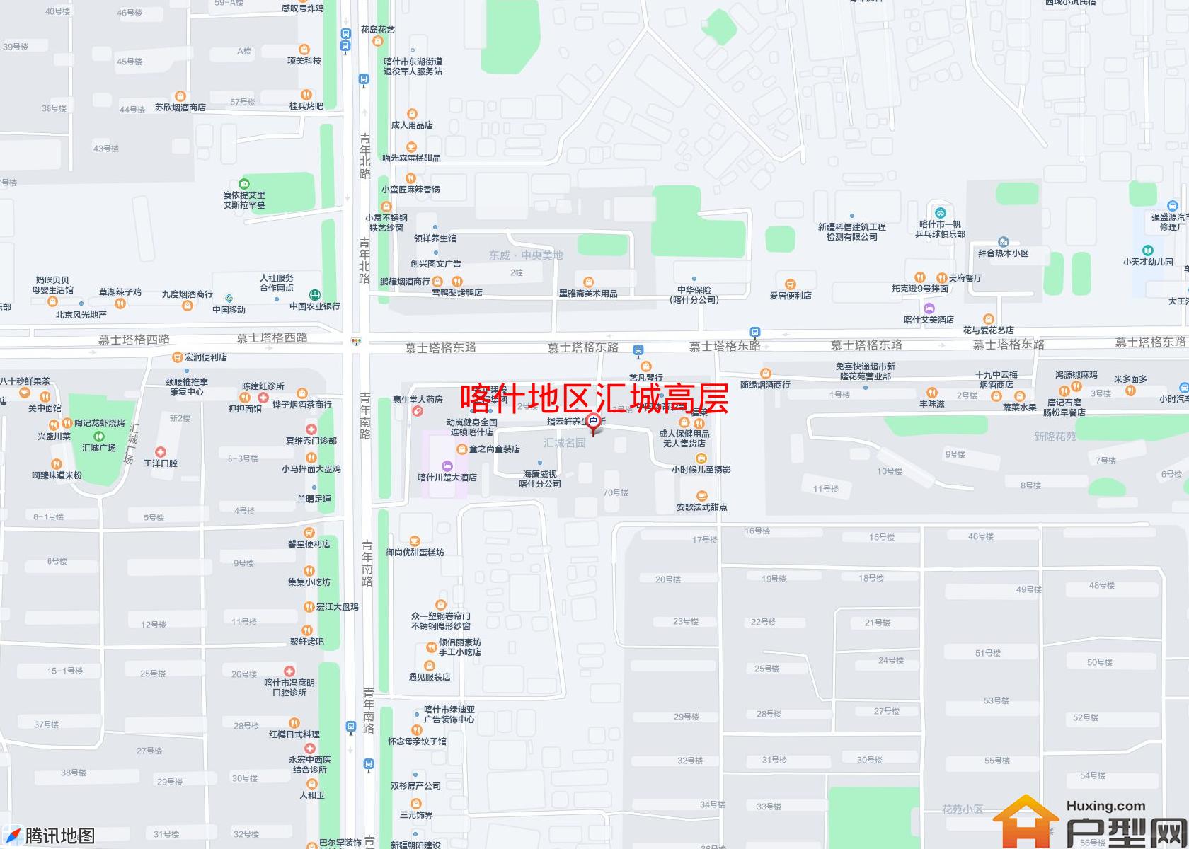 汇城高层小区 - 户型网