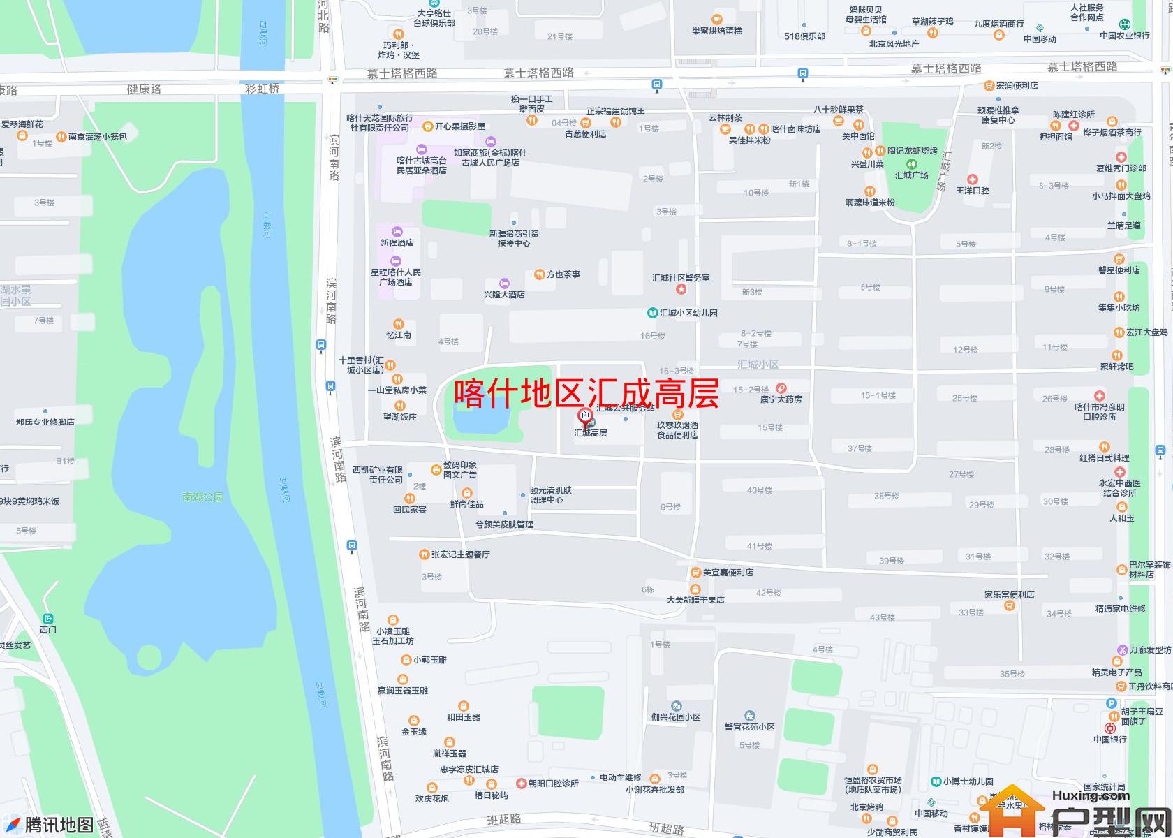 汇成高层小区 - 户型网