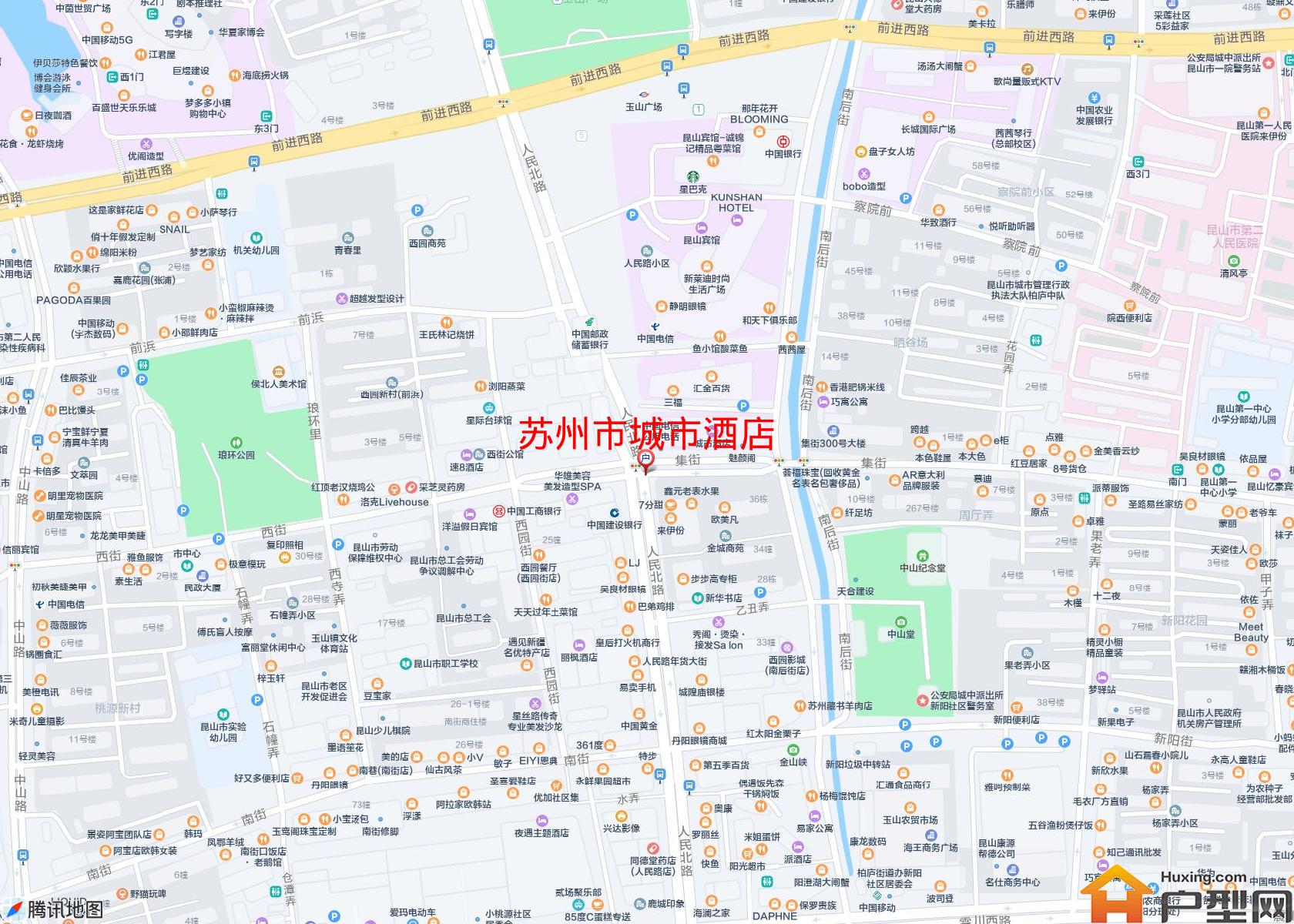 城市酒店小区 - 户型网