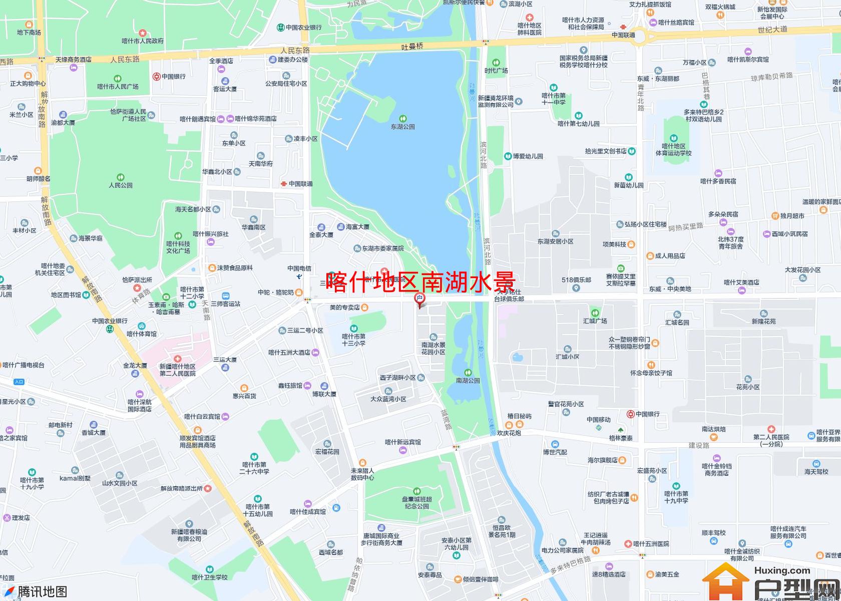 南湖水景小区 - 户型网