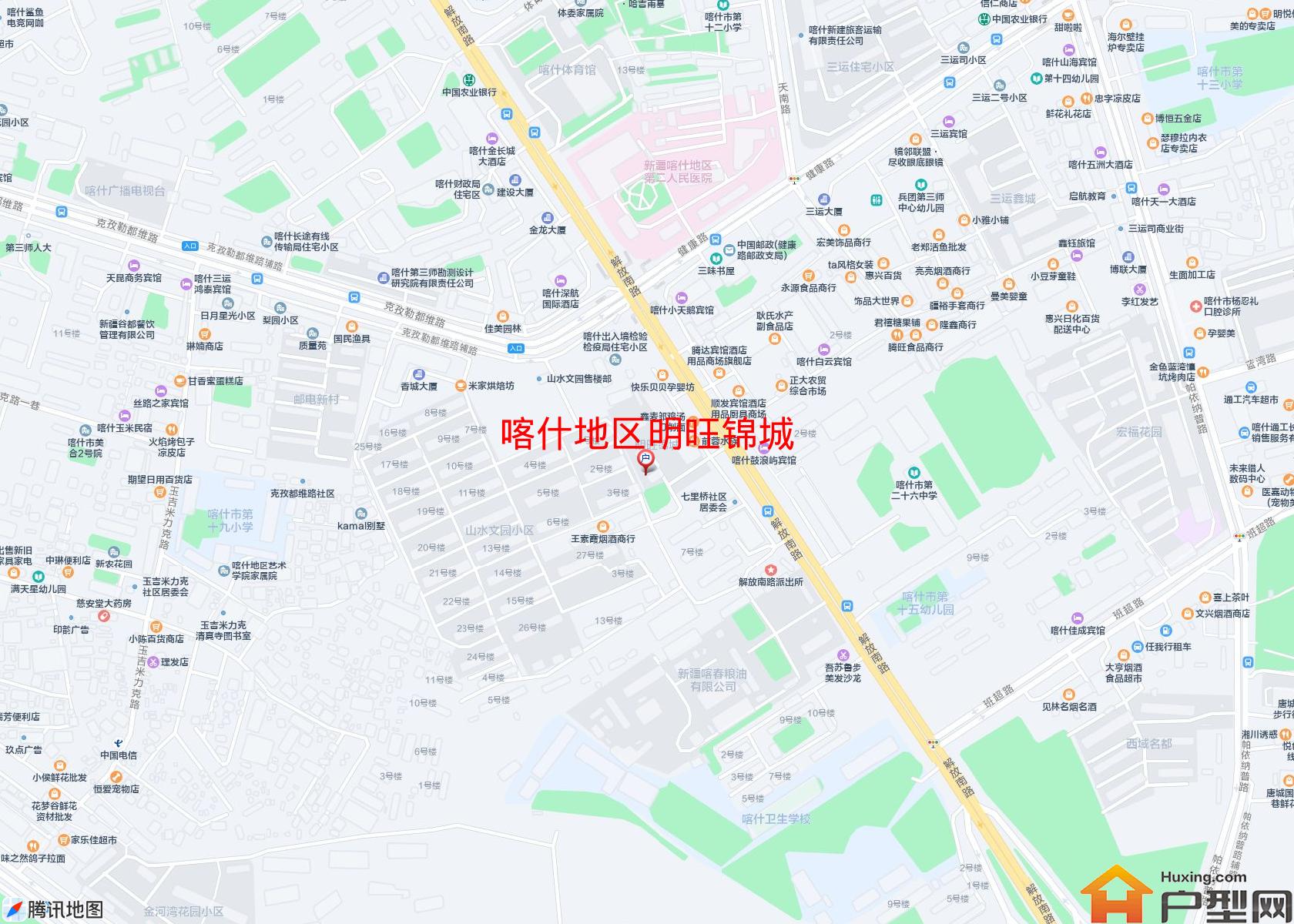明旺锦城小区 - 户型网