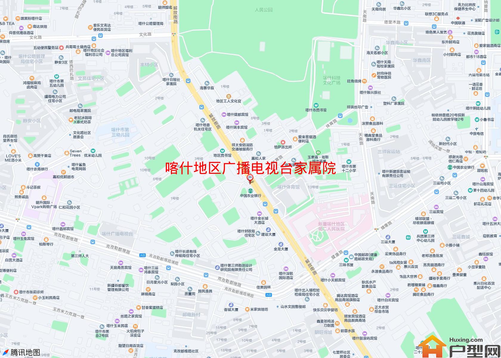 广播电视台家属院小区 - 户型网
