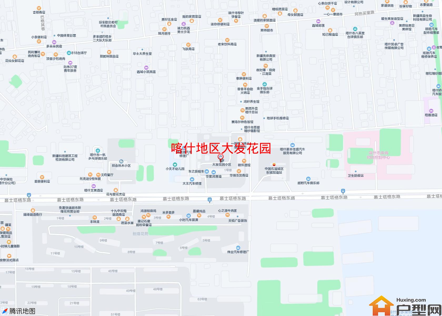 大发花园小区 - 户型网