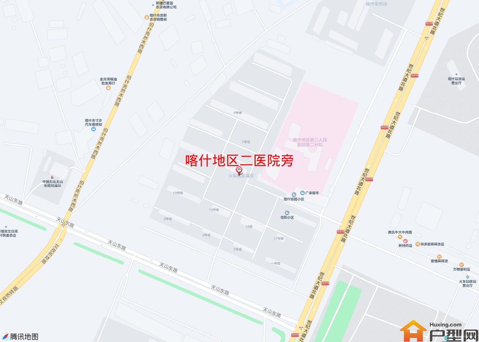 二医院旁小区 - 户型网