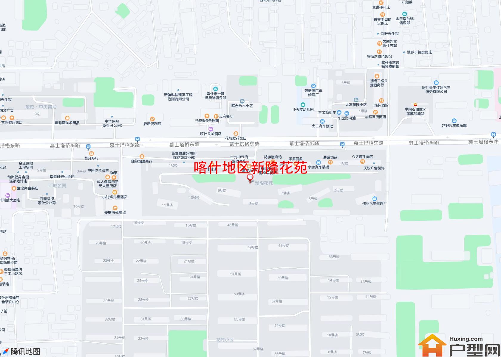 新隆花苑小区 - 户型网