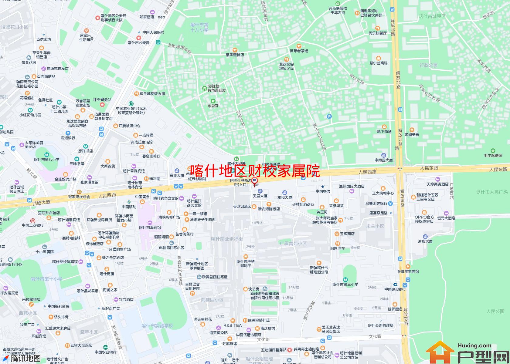 财校家属院小区 - 户型网